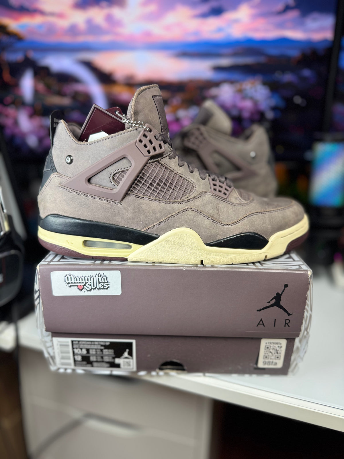 "Violet Ore A Ma Maniere" Air Jordan Retro 4