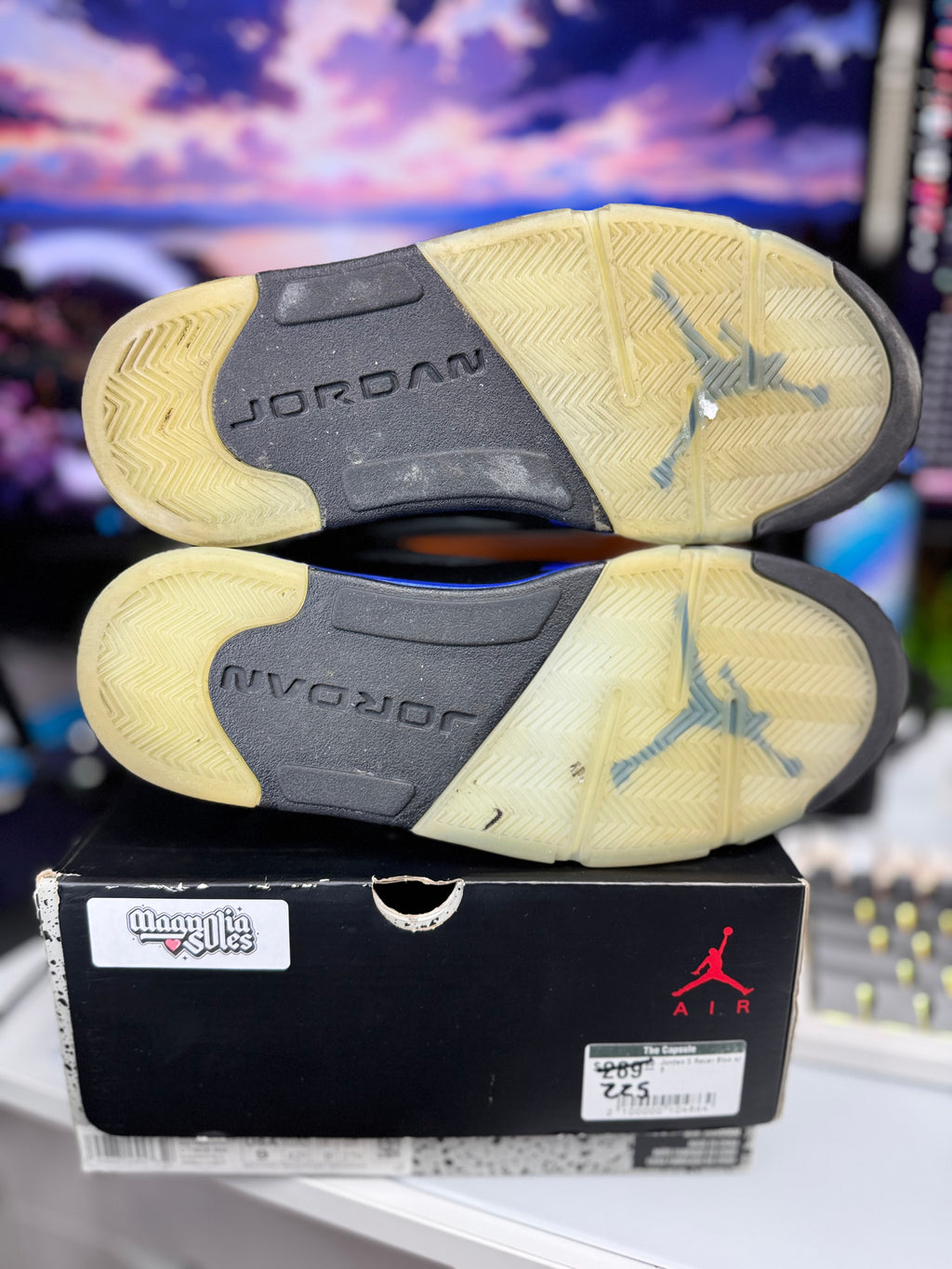 "Racer Blue" Air Jordan Retro 5