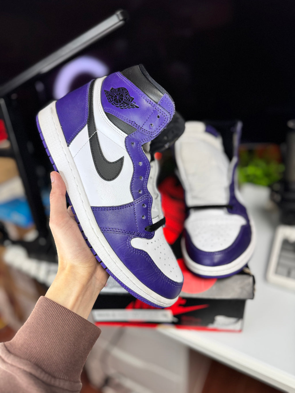 "Court Purple 2.0" Air Jordan Retro 1