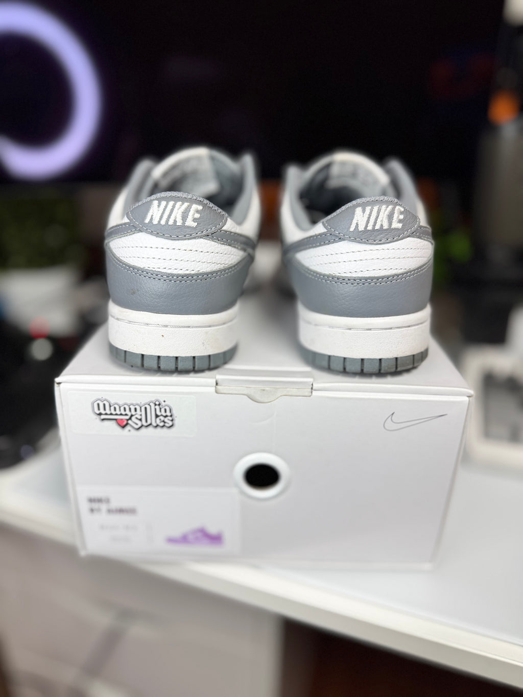 "Cool Grey" Nike ID Dunk Low (WMNS)