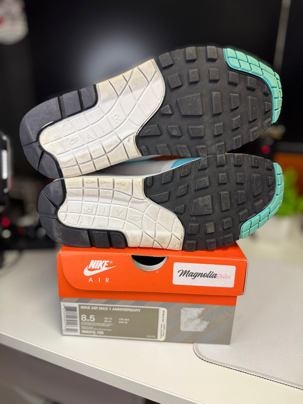 “Aqua” Nike Air Max 1 Anniversary