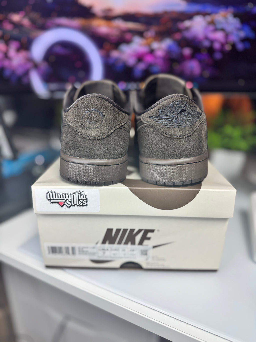 "Velvet Brown" Travis Scott x Air Jordan Retro 1 Low