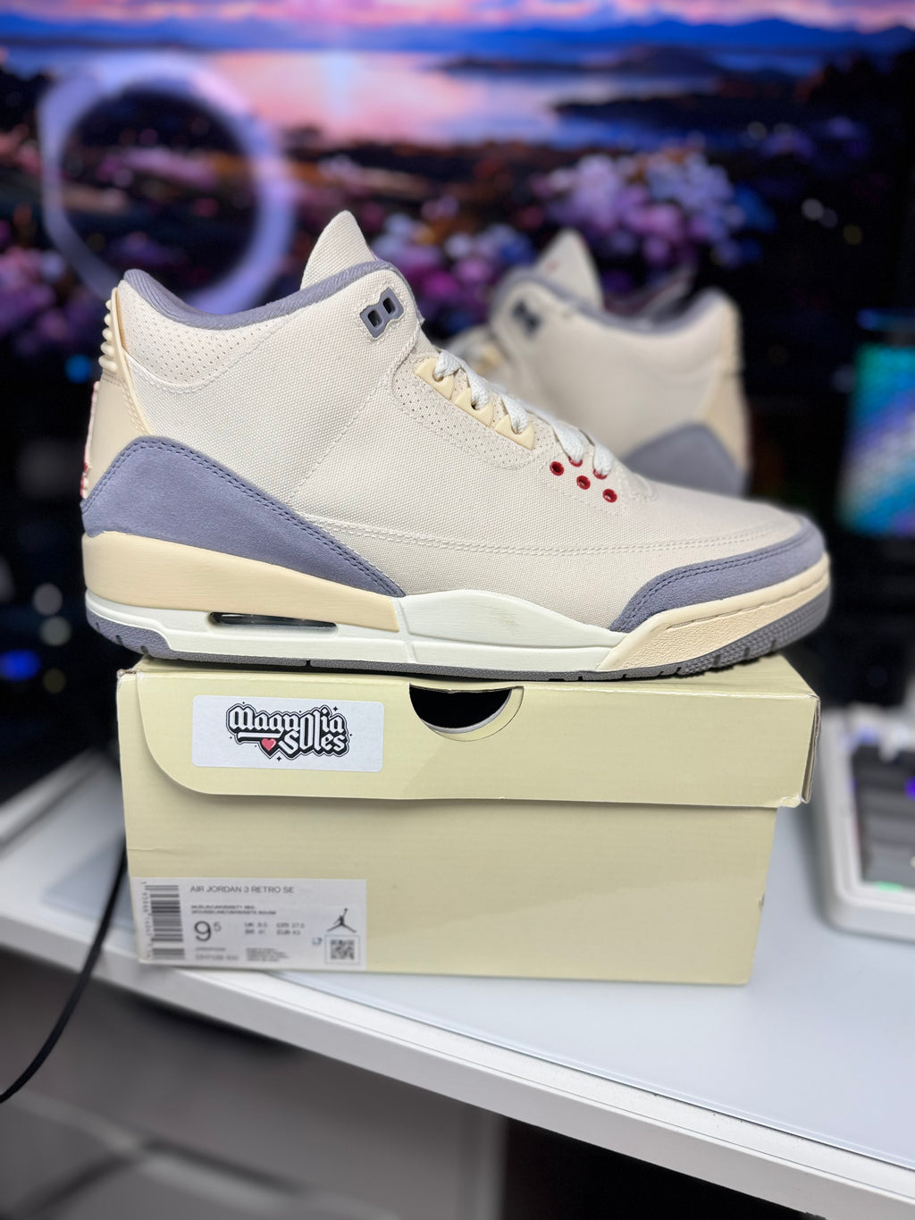 "Muslin" Air Jordan Retro 3