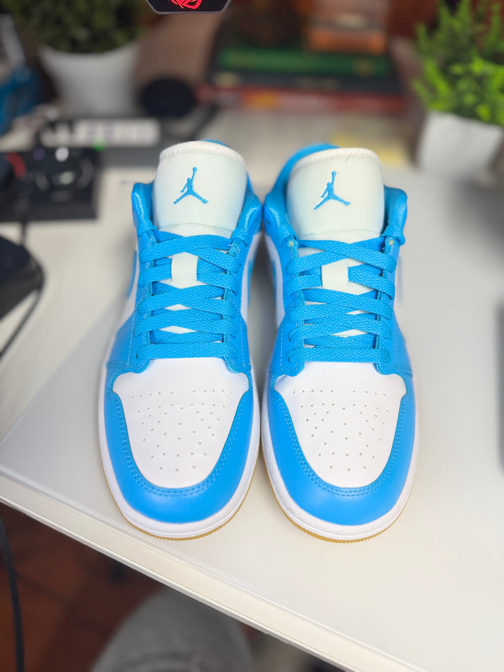 "Aqua" Air Jordan 1 Low (WMNS)