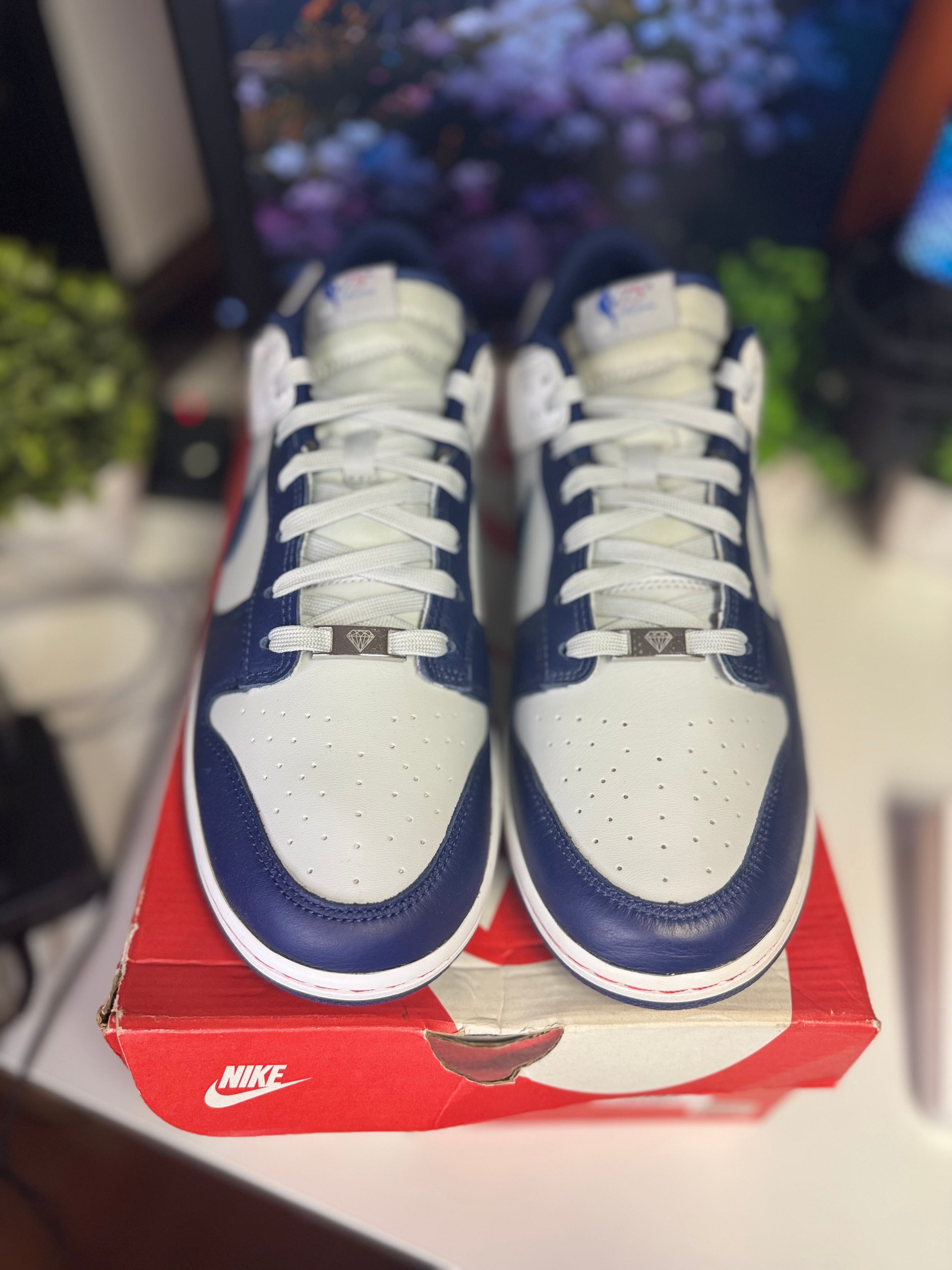 "Brooklyn Nets EMB" Nike Dunk Low