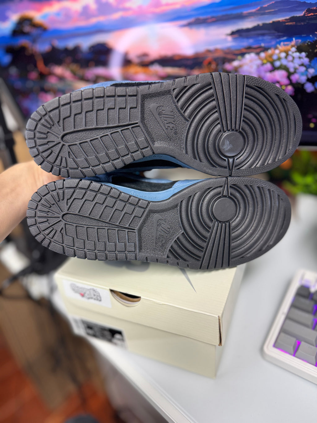 "Ocean Fog" Nike SB Dunk Low Supreme 94
