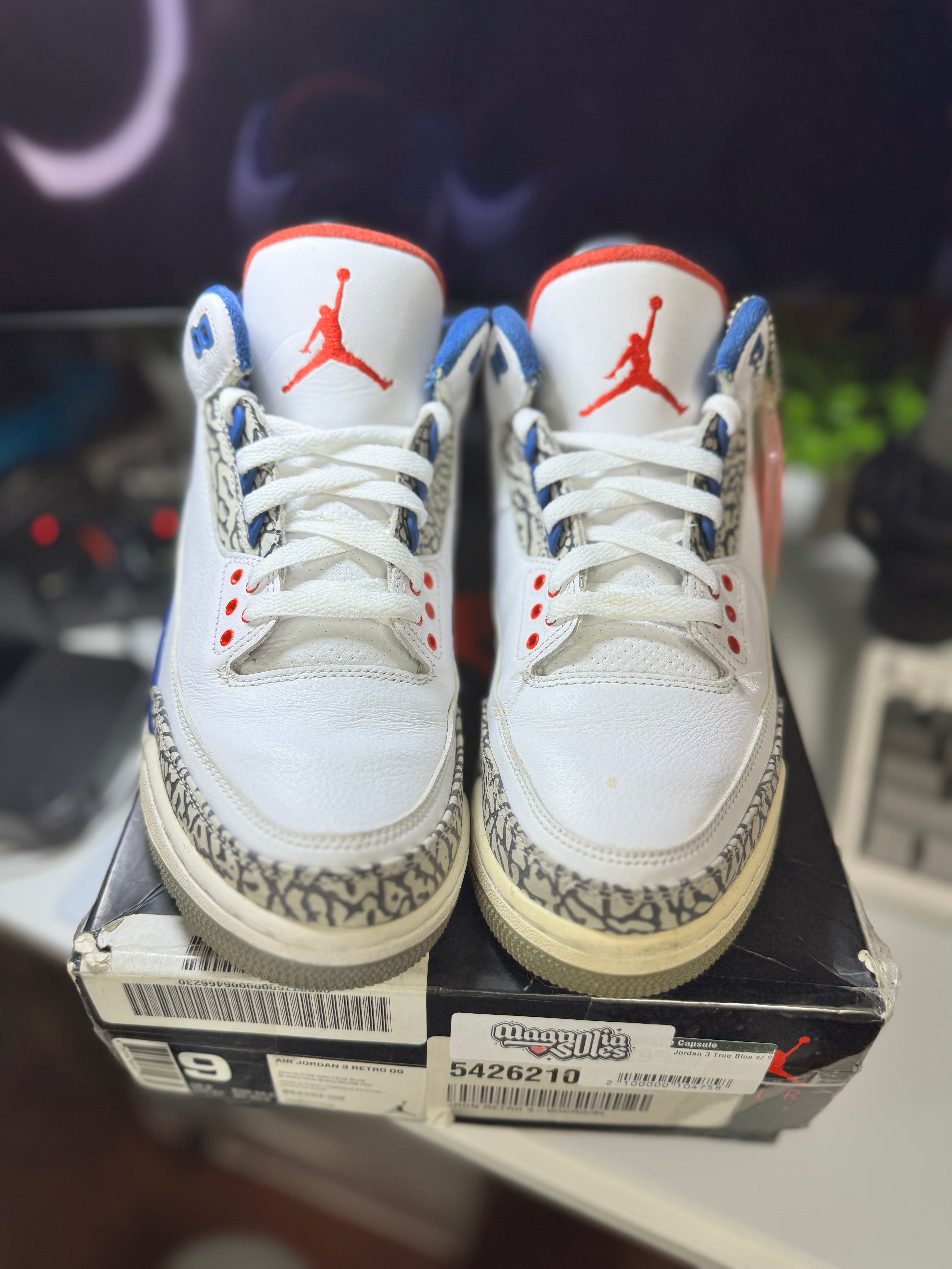 "True Blue" Air Jordan Retro 3 OG