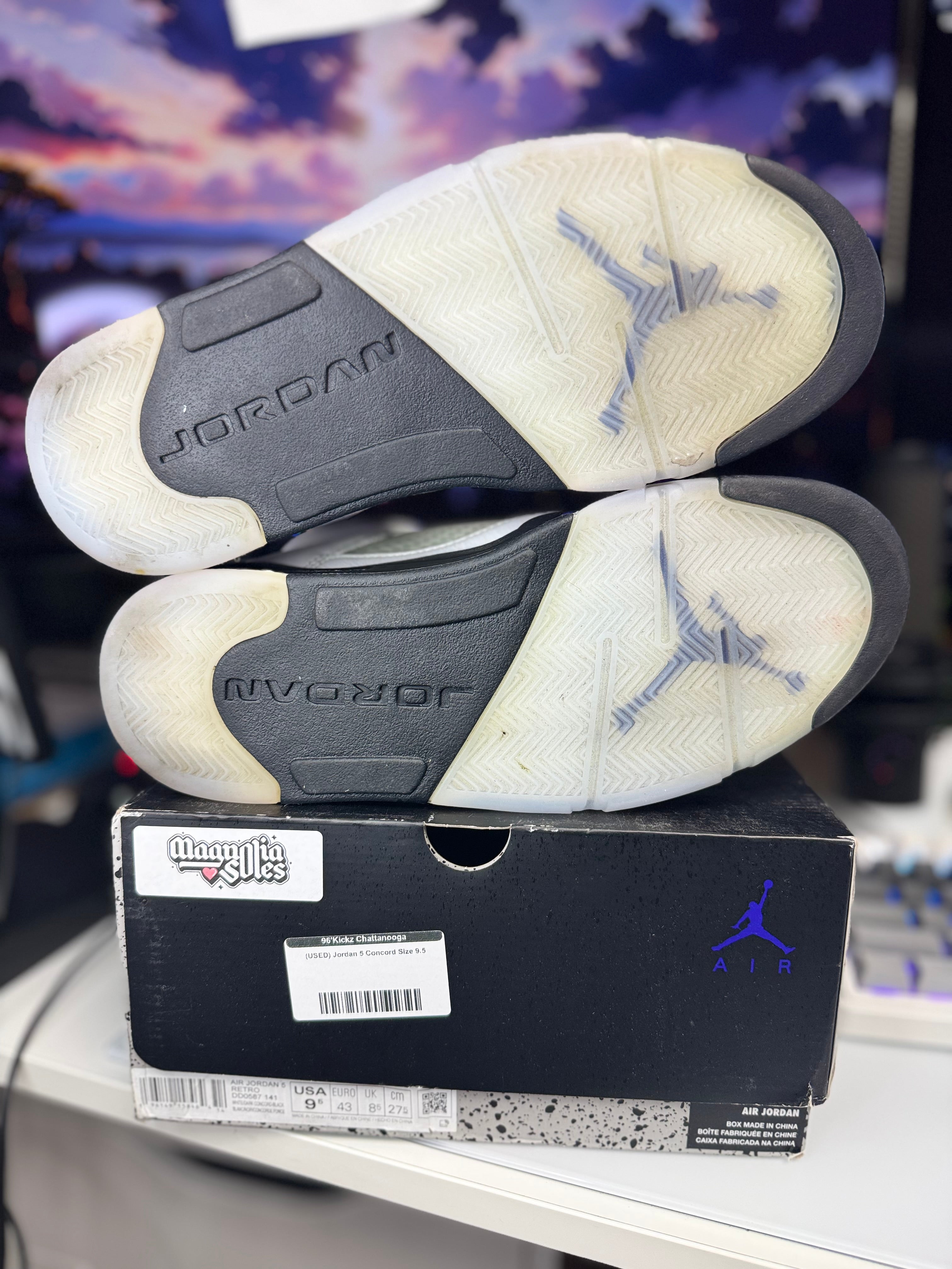 "Dark Concord" Air Jordan Retro 5