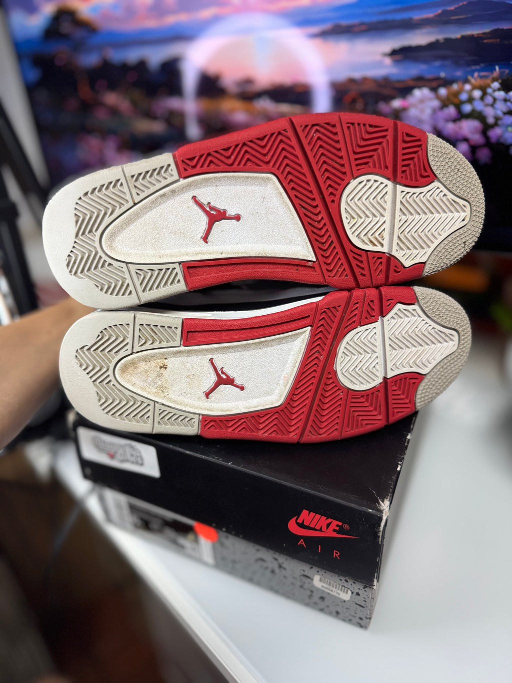 "Fire Red 2020" Air Jordan Retro 4 (GS)