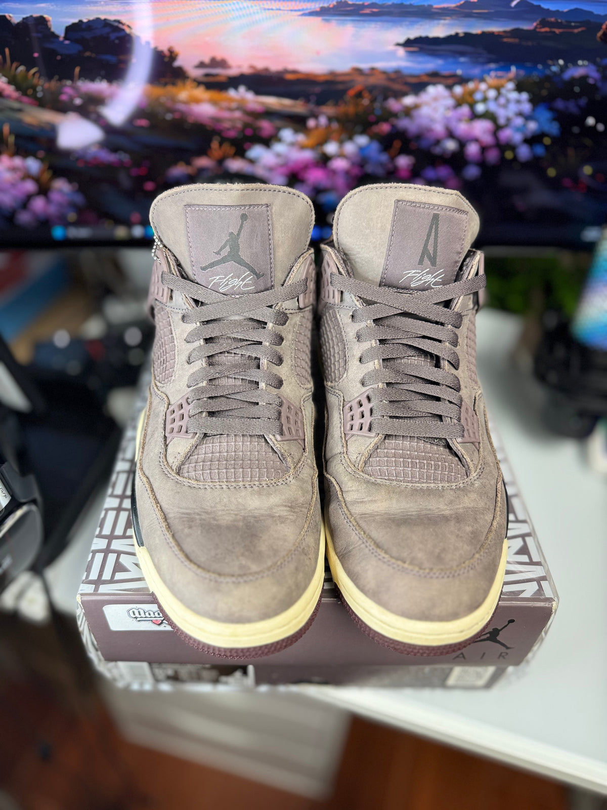 "Violet Ore A Ma Maniere" Air Jordan Retro 4