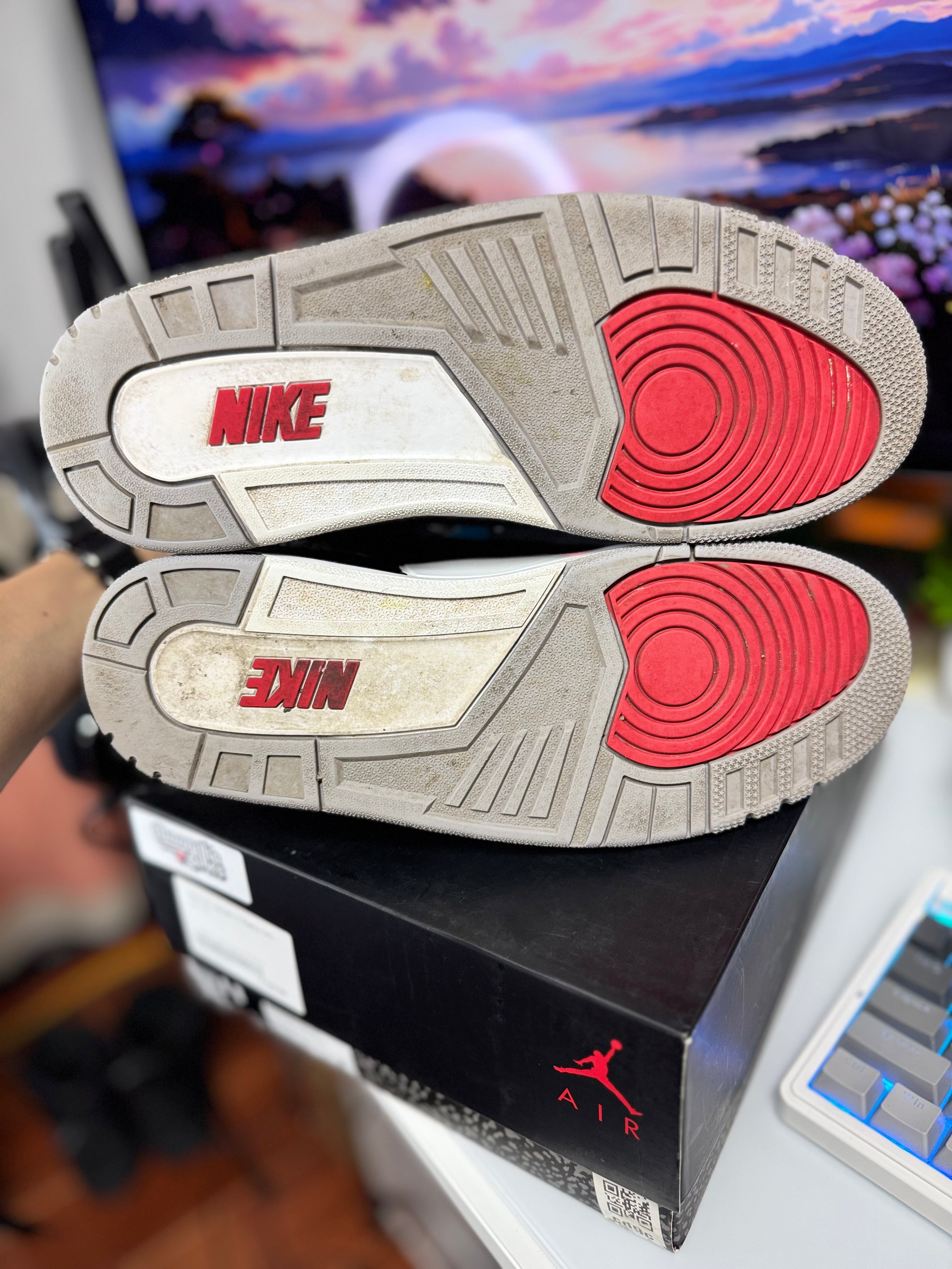 "Black Cement 2018" Air Jordan Retro 3 OG