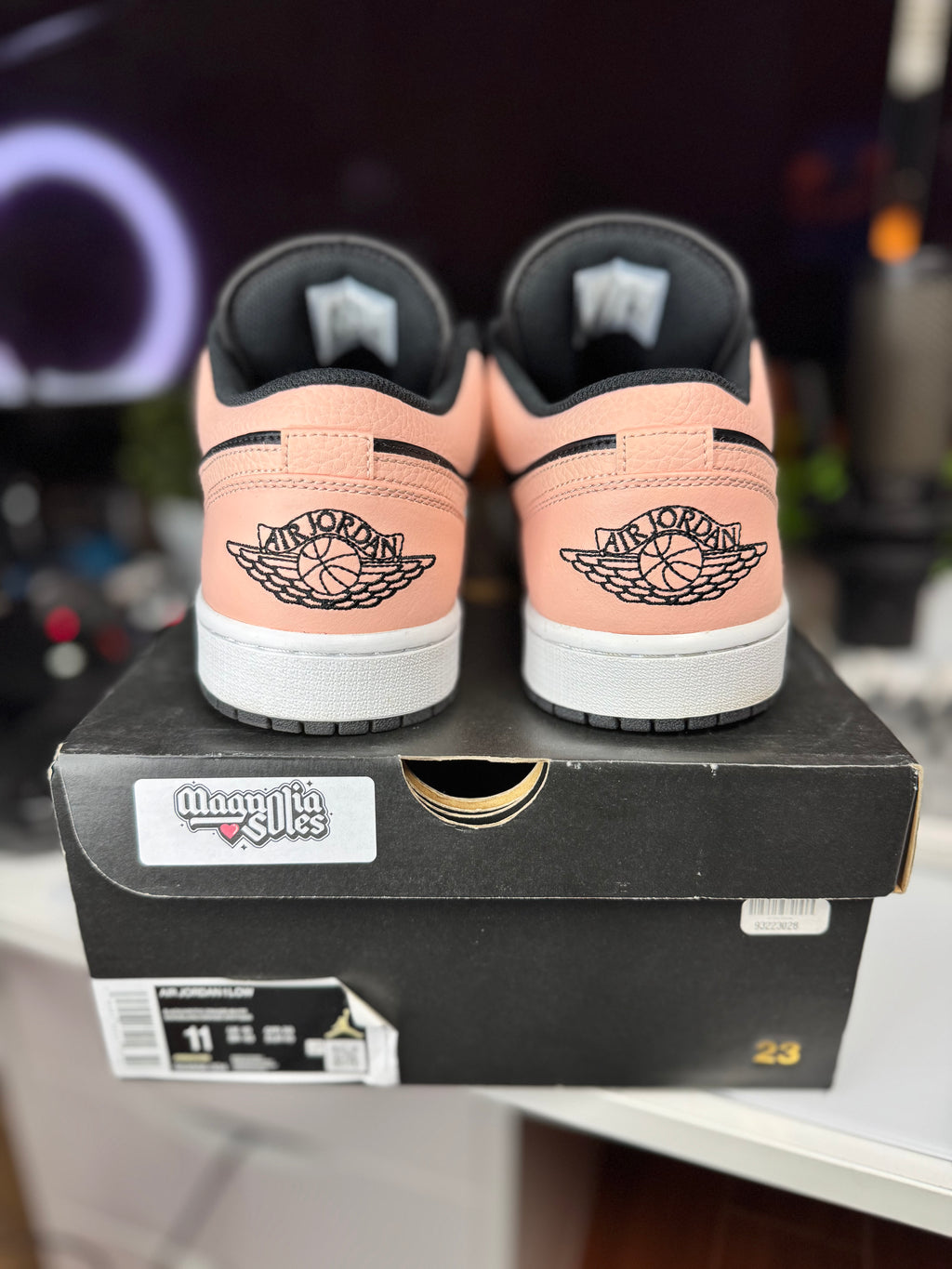 "Bleached Coral" Air Jordan 1 Low