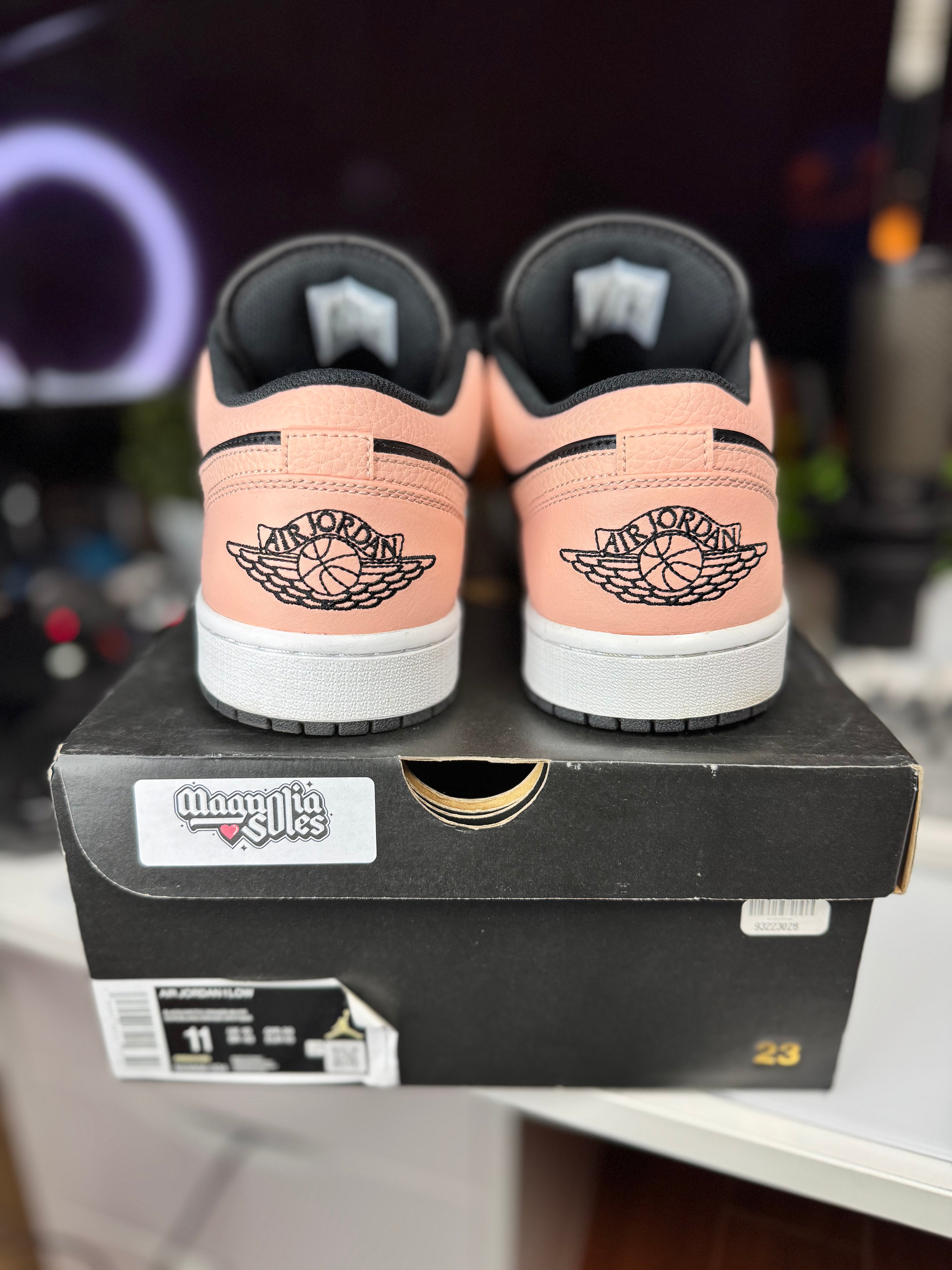 "Bleached Coral" Air Jordan 1 Low