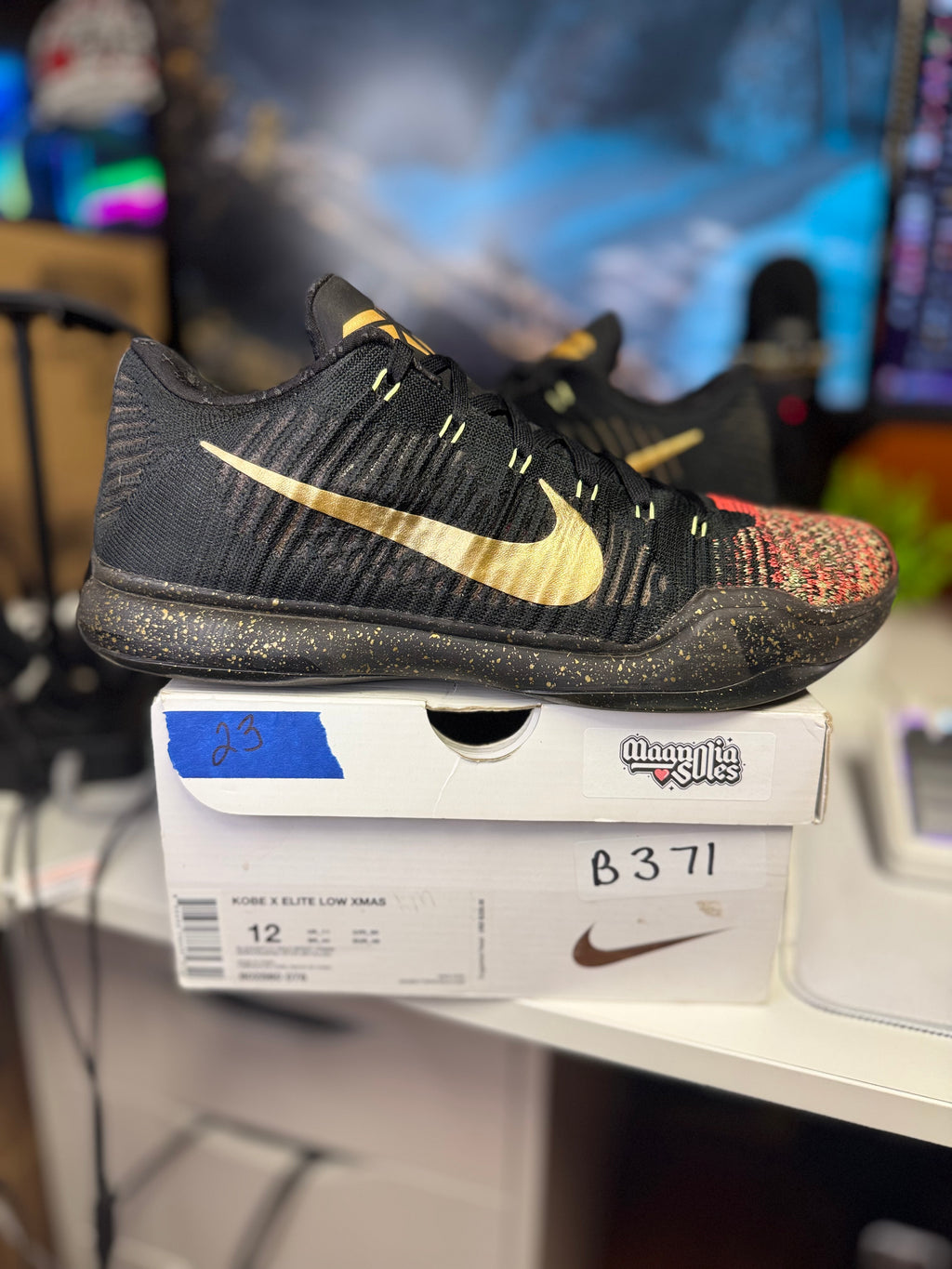 "Christmas" Nike Kobe X Elite Low