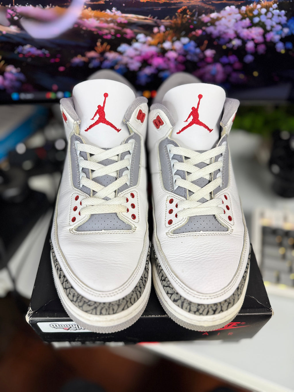"Fire Red" Air Jordan Retro 3