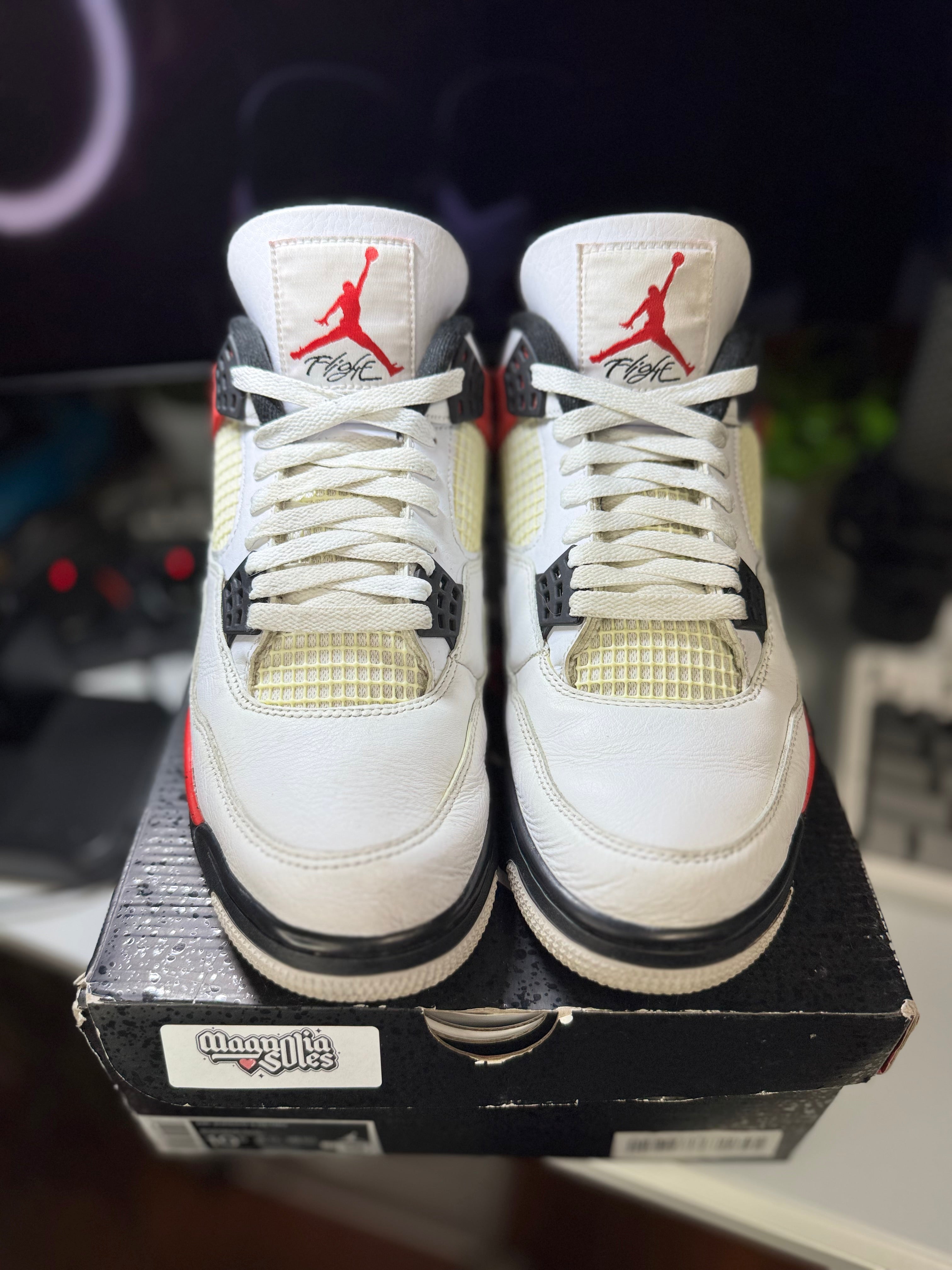 "Red Cement" Air Jordan Retro 4