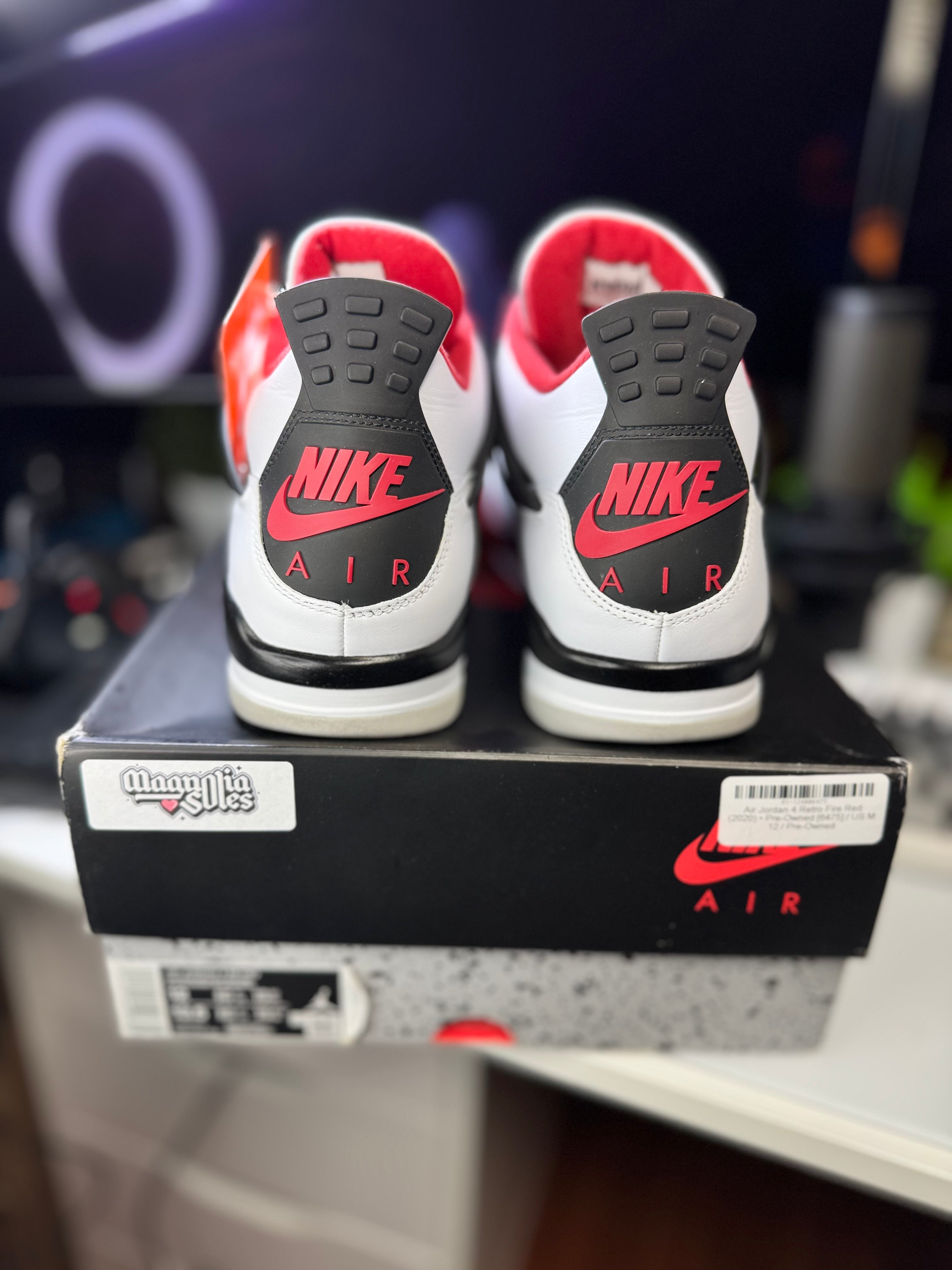 "Fire Red 2020" Air Jordan Retro 4 OG