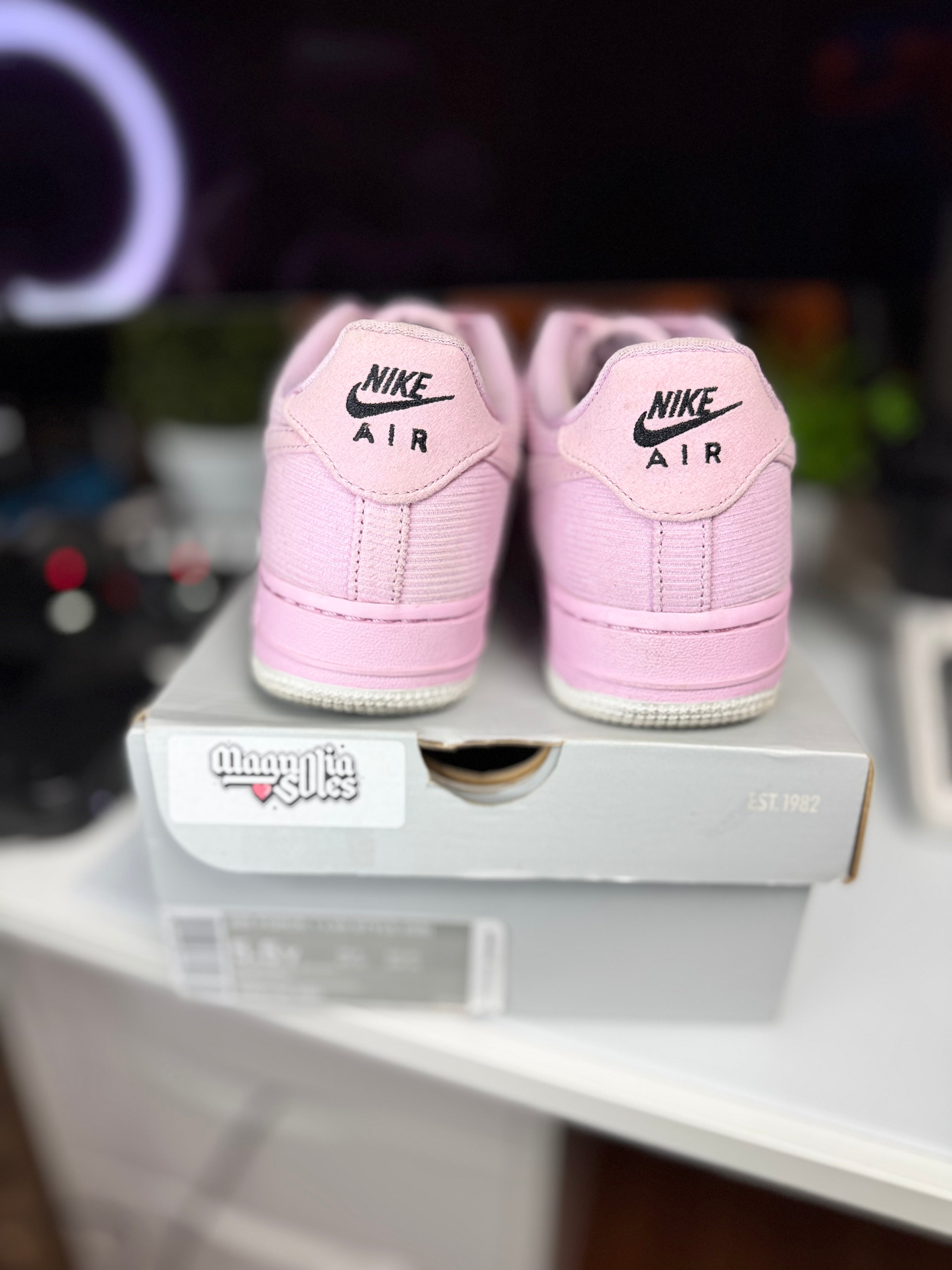 "Pink Corduroy" Nike Air Force 1 (GS)