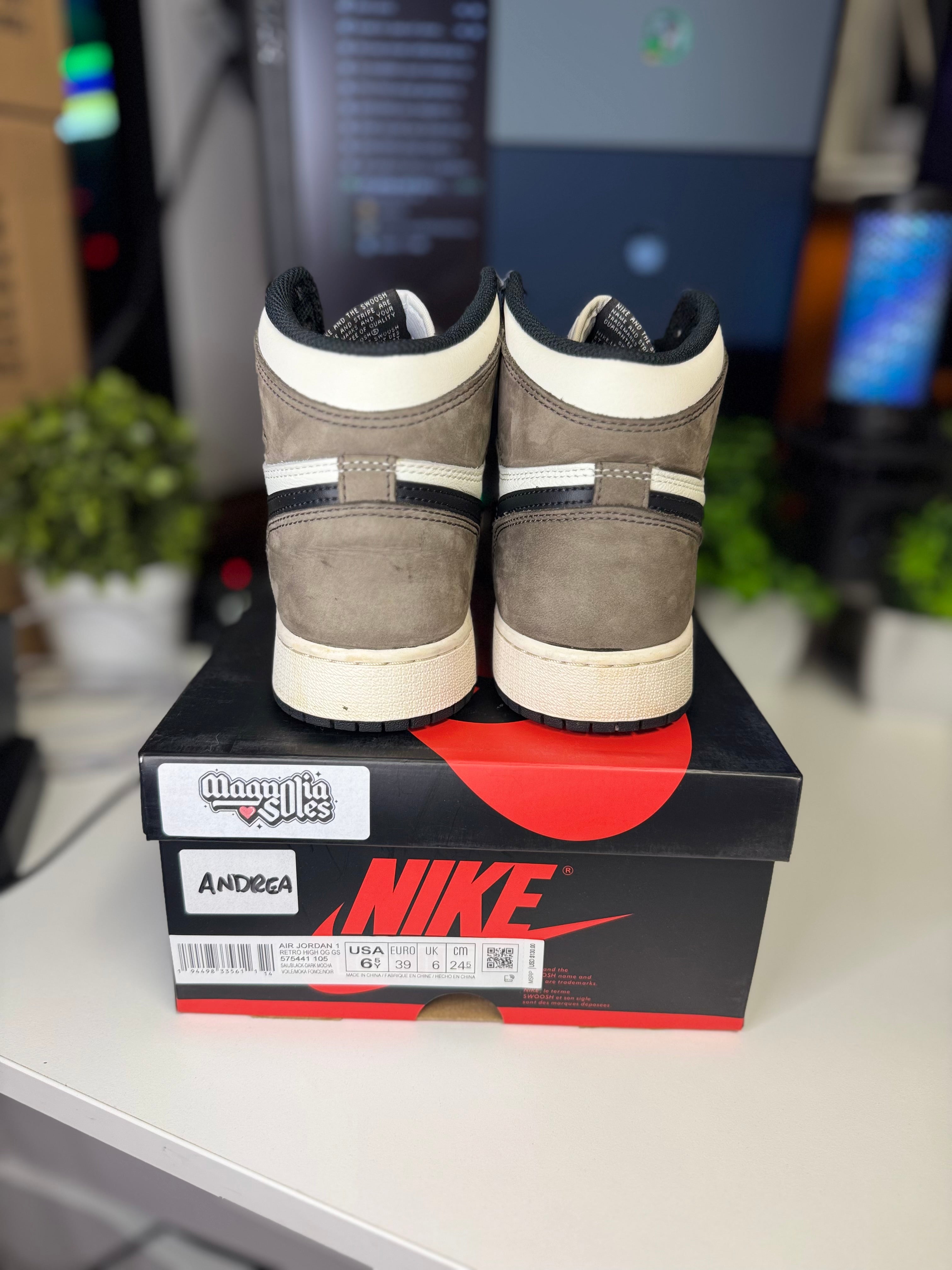 "Mocha" Air Jordan Retro 1 (GS)