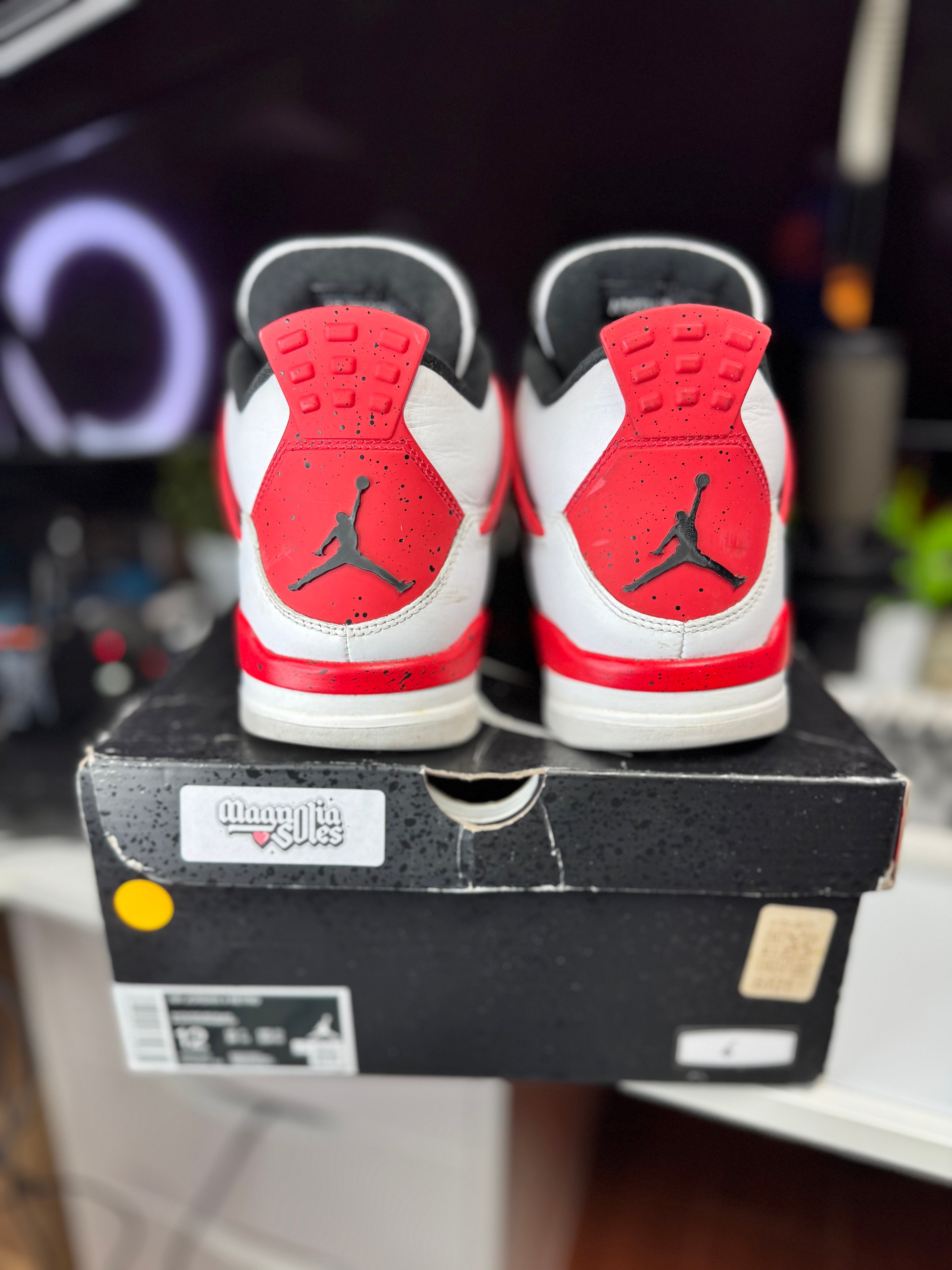 "Red Cement" Air Jordan Retro 4