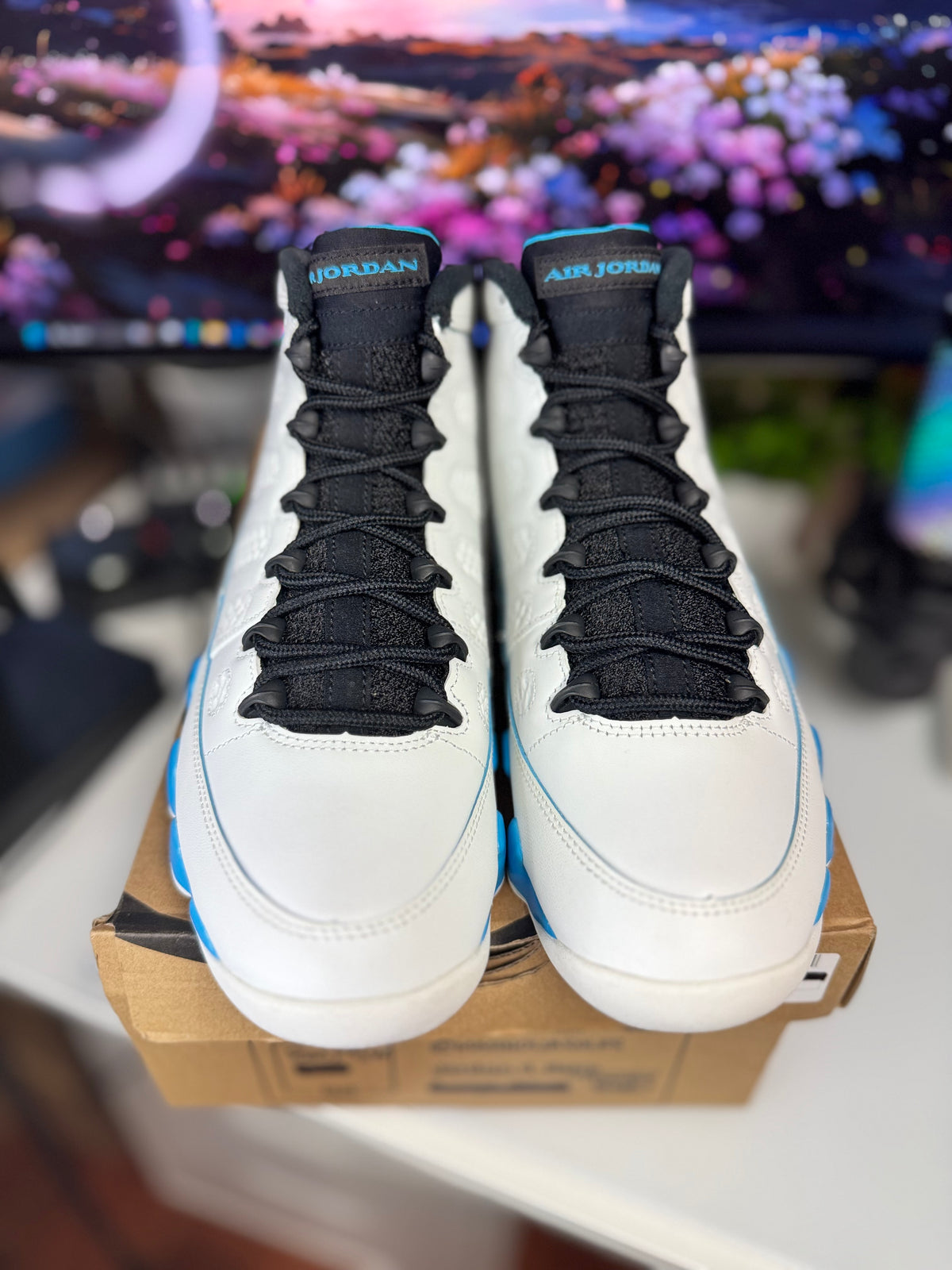 "Powder Blue" Air Jordan Retro 9
