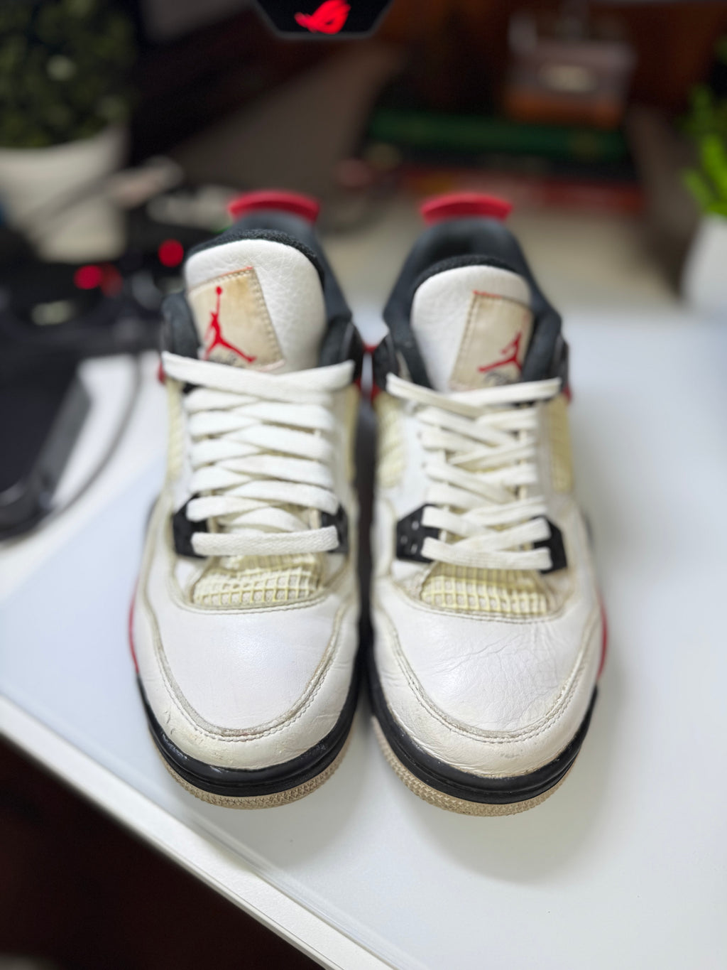 "Red Cement" Air Jordan Retro 4 (GS)