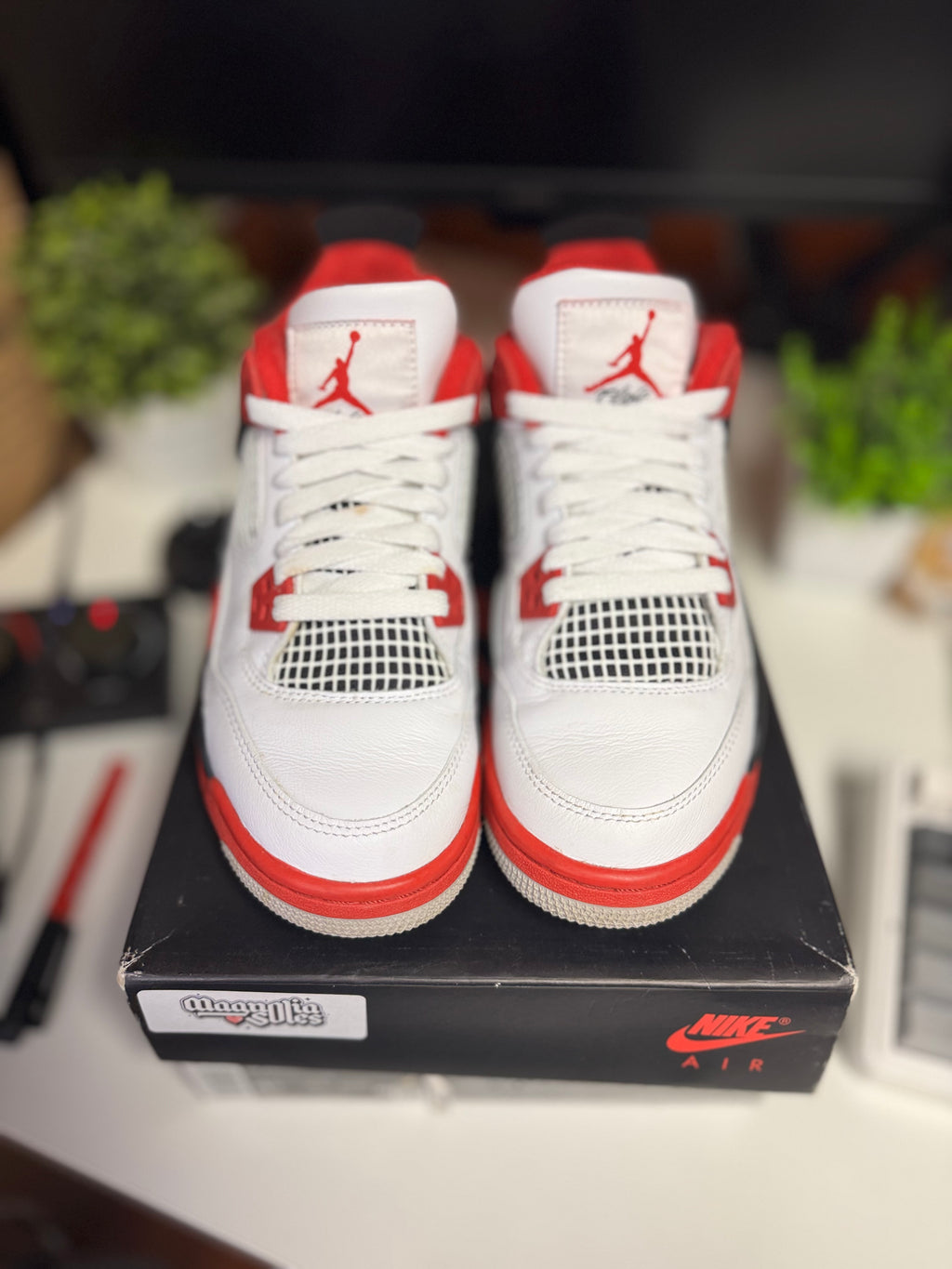 "Fire Red 2020" Air Jordan Retro 4 (GS)