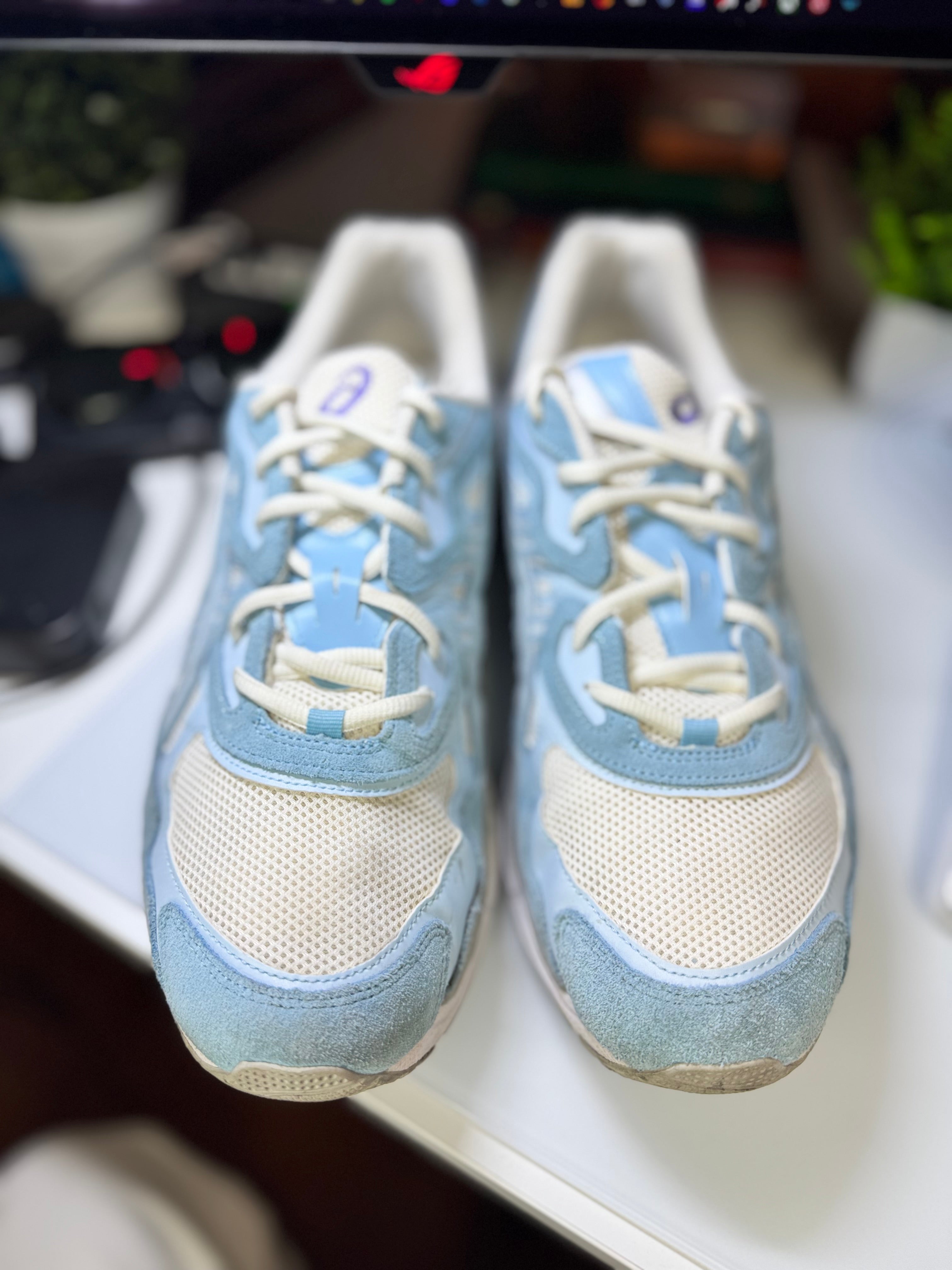 "Cream Arctic Sky" Asics Gel-NYC