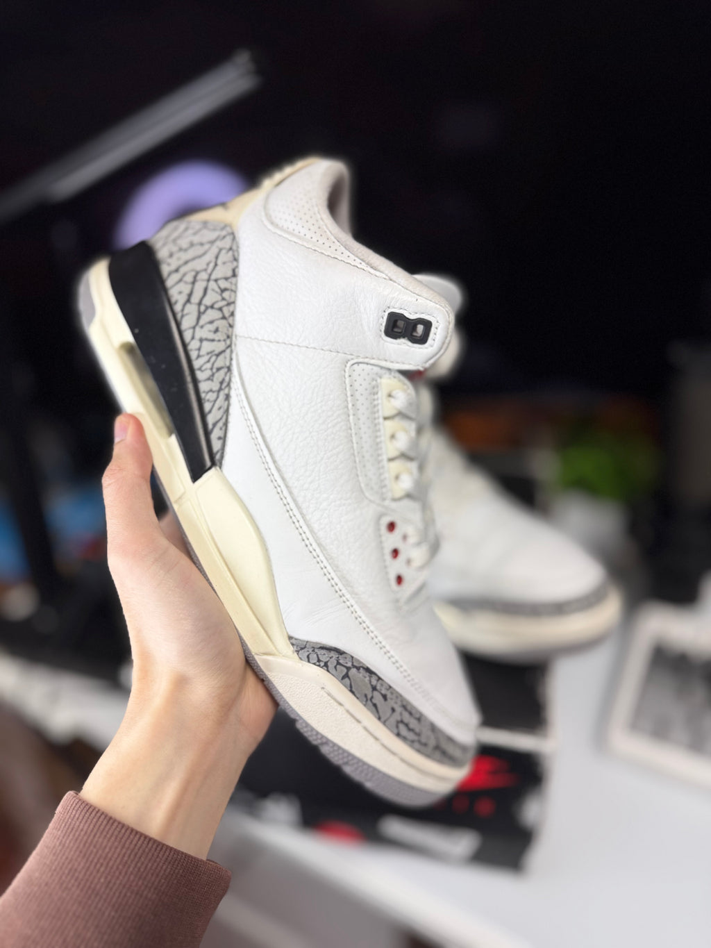 "White Cement Reimagined" Air Jordan Retro 3 OG