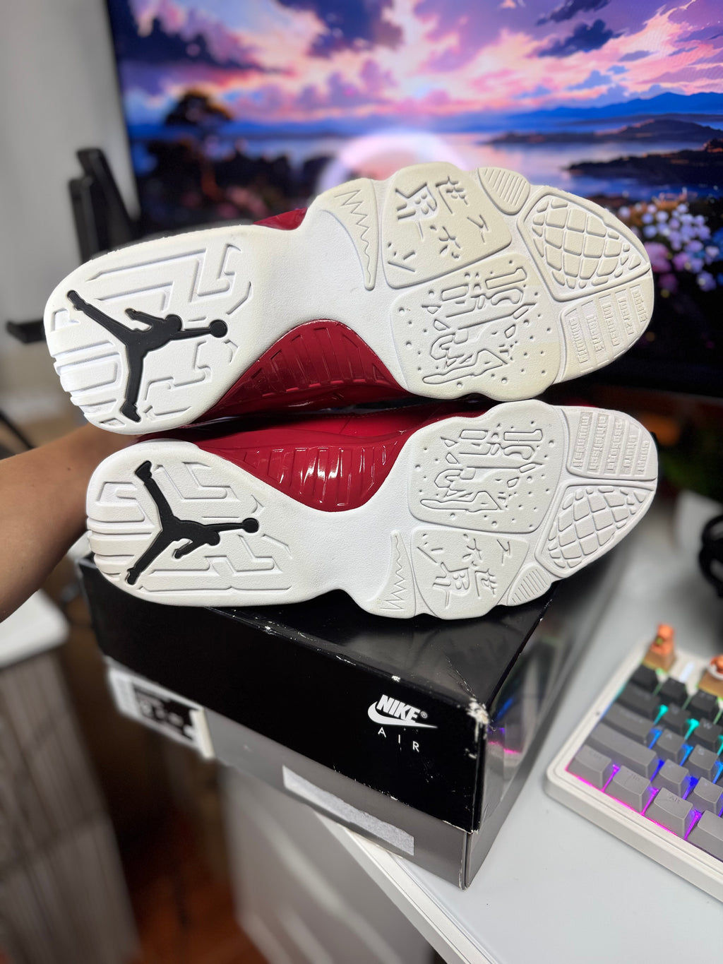 "Gym Red" Air Jordan Retro 9