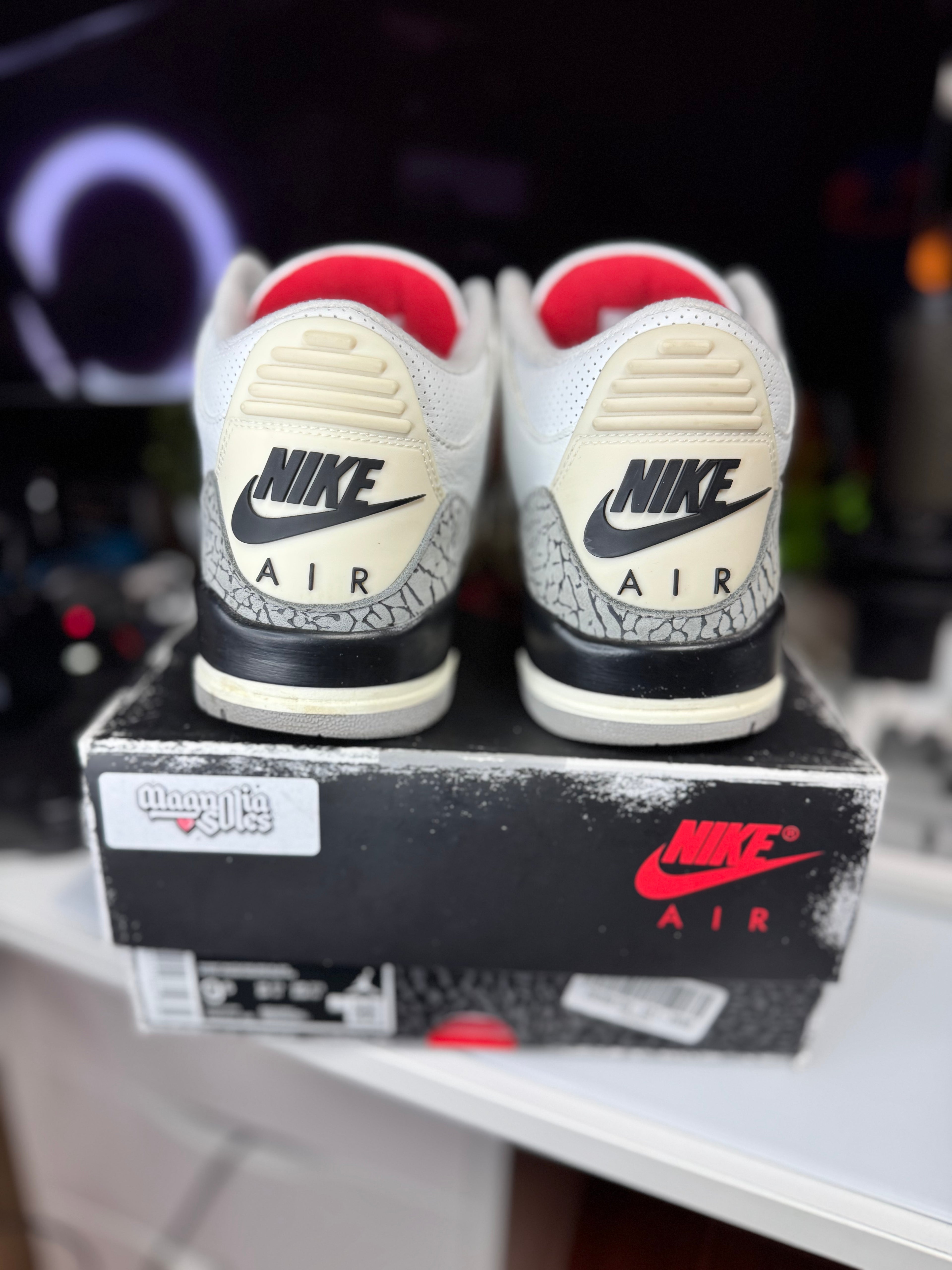 "White Cement Reimagined" Air Jordan Retro 3 OG
