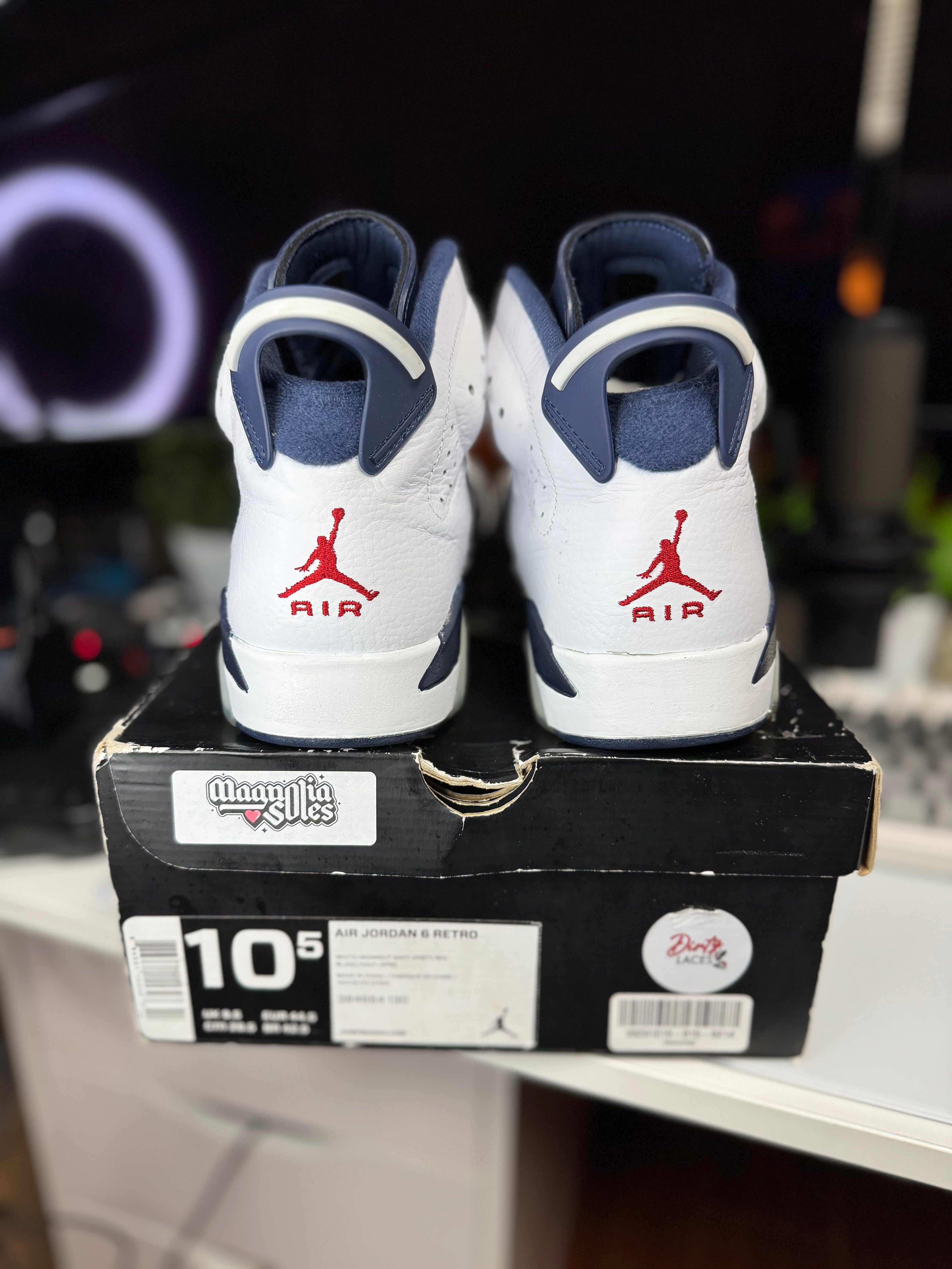 "Olympic" Air Jordan Retro 6