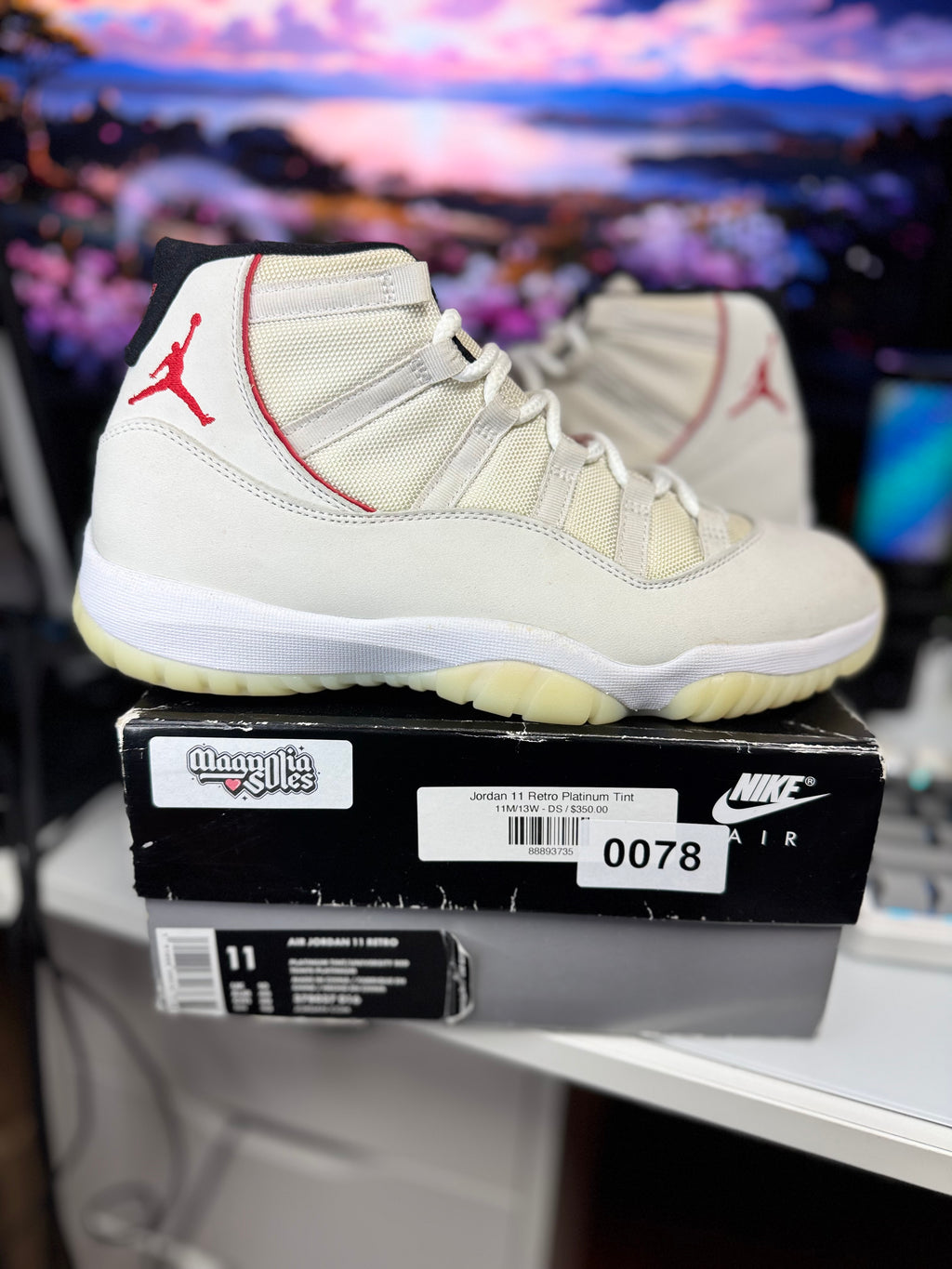 “Platinum Tint” Air Jordan Retro 11