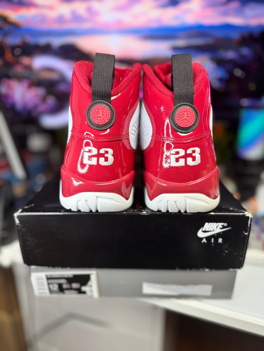 "Gym Red" Air Jordan Retro 9