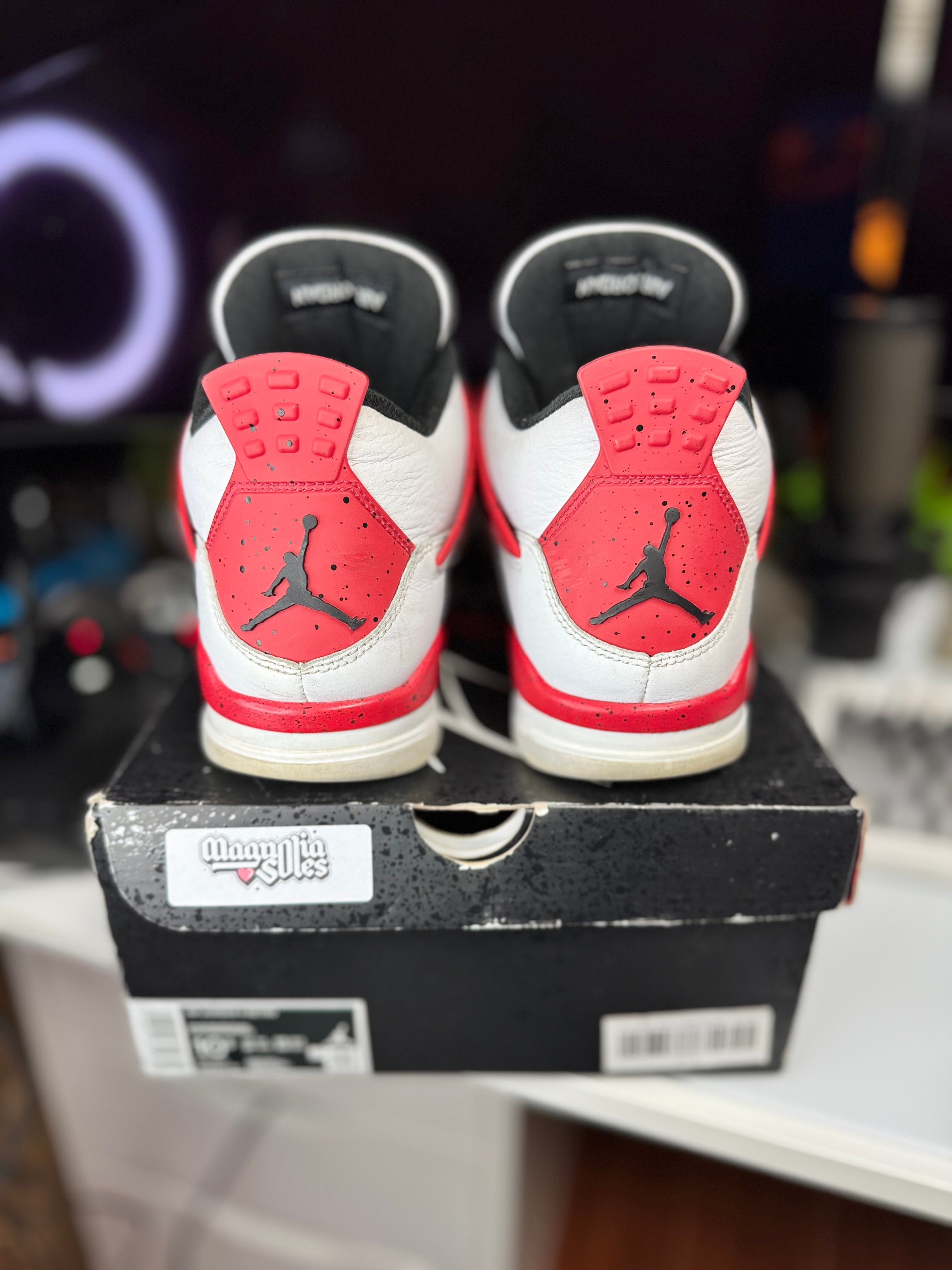 "Red Cement" Air Jordan Retro 4