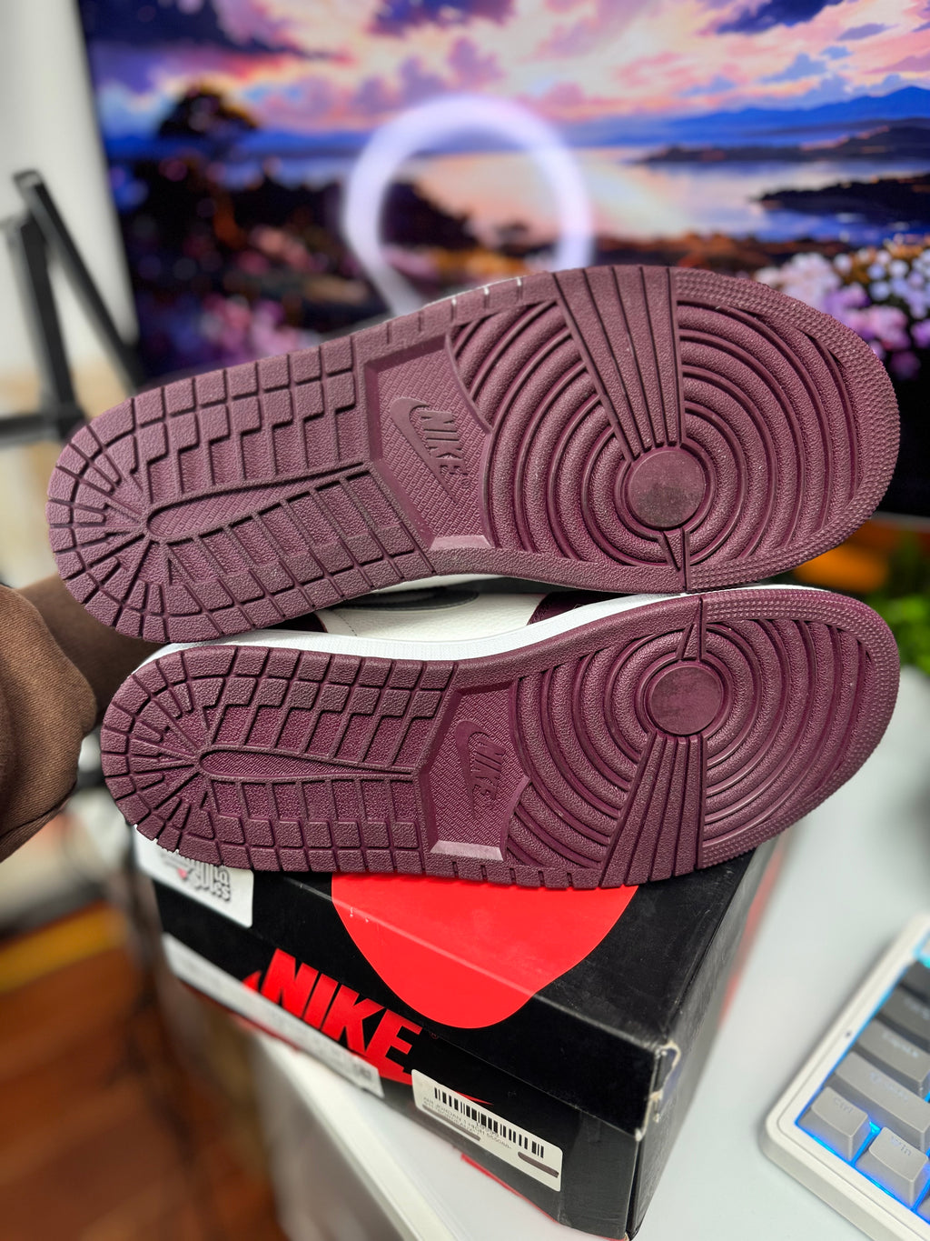 "Bordeaux" Air Jordan Retro 1