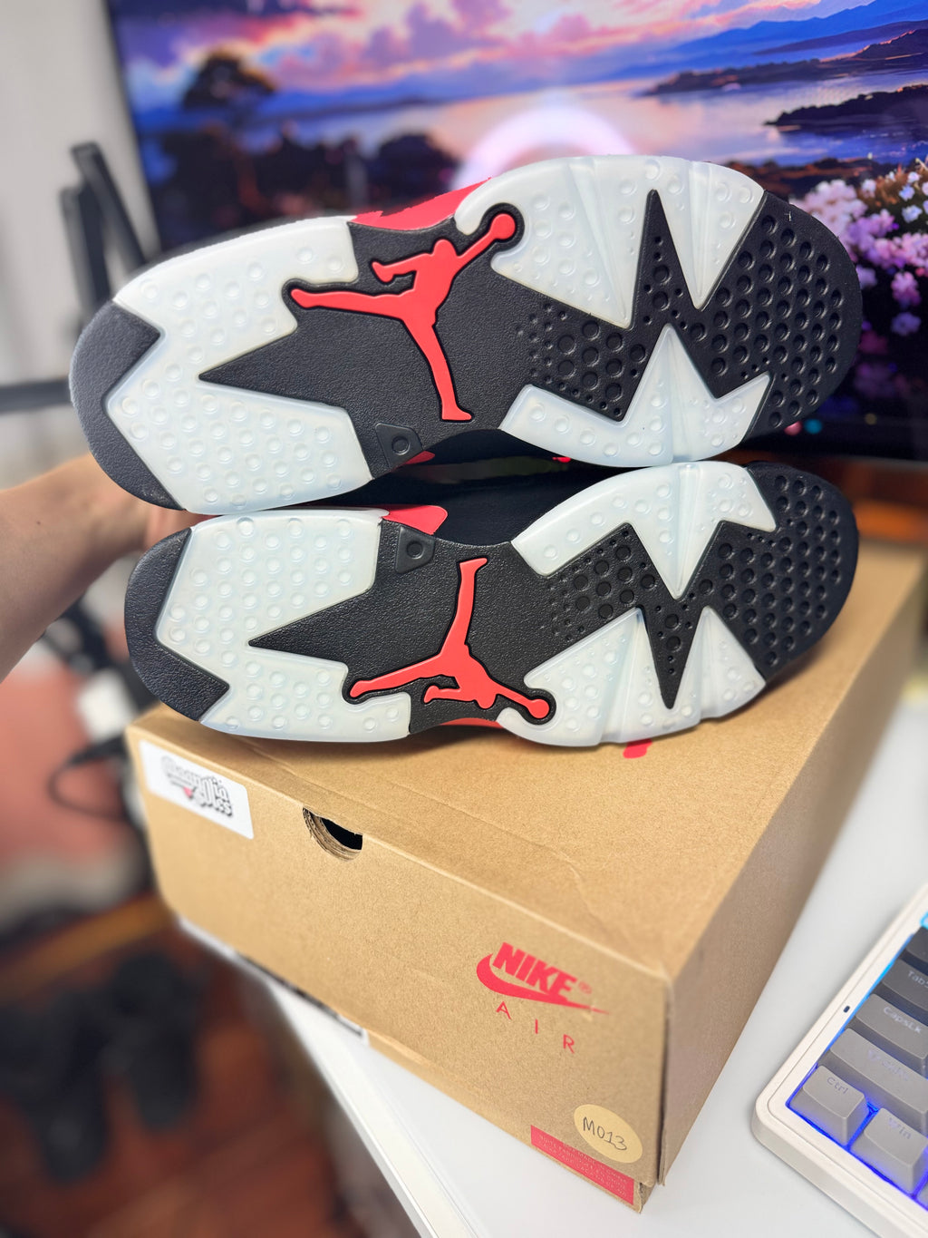 "Infrared Salesman" Air Jordan Retro 6