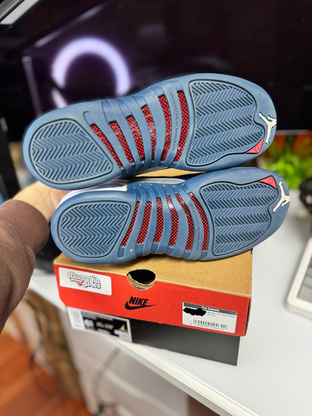 "French Blue" Air Jordan Retro 12 (GS)