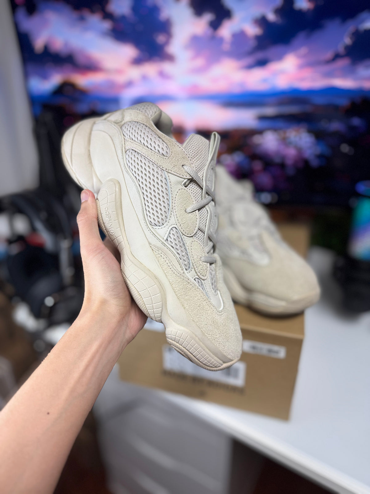 "Blush" Adidas Yeezy 500