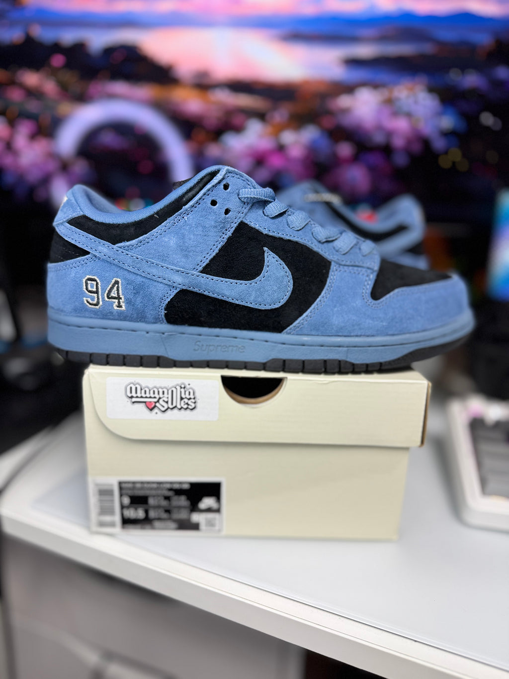 "Ocean Fog" Nike SB Dunk Low Supreme 94
