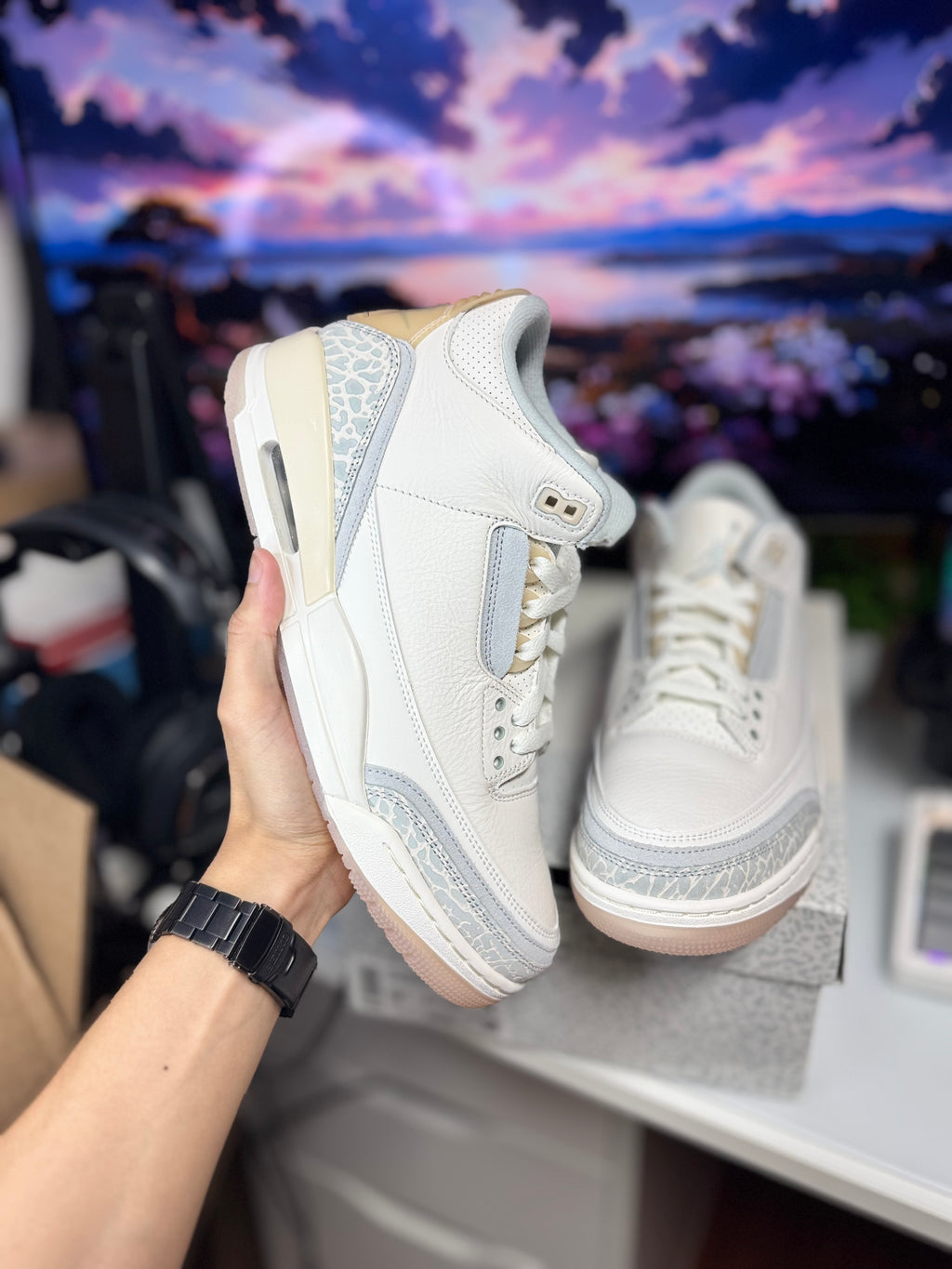 "Craft Ivory" Air Jordan Retro 3