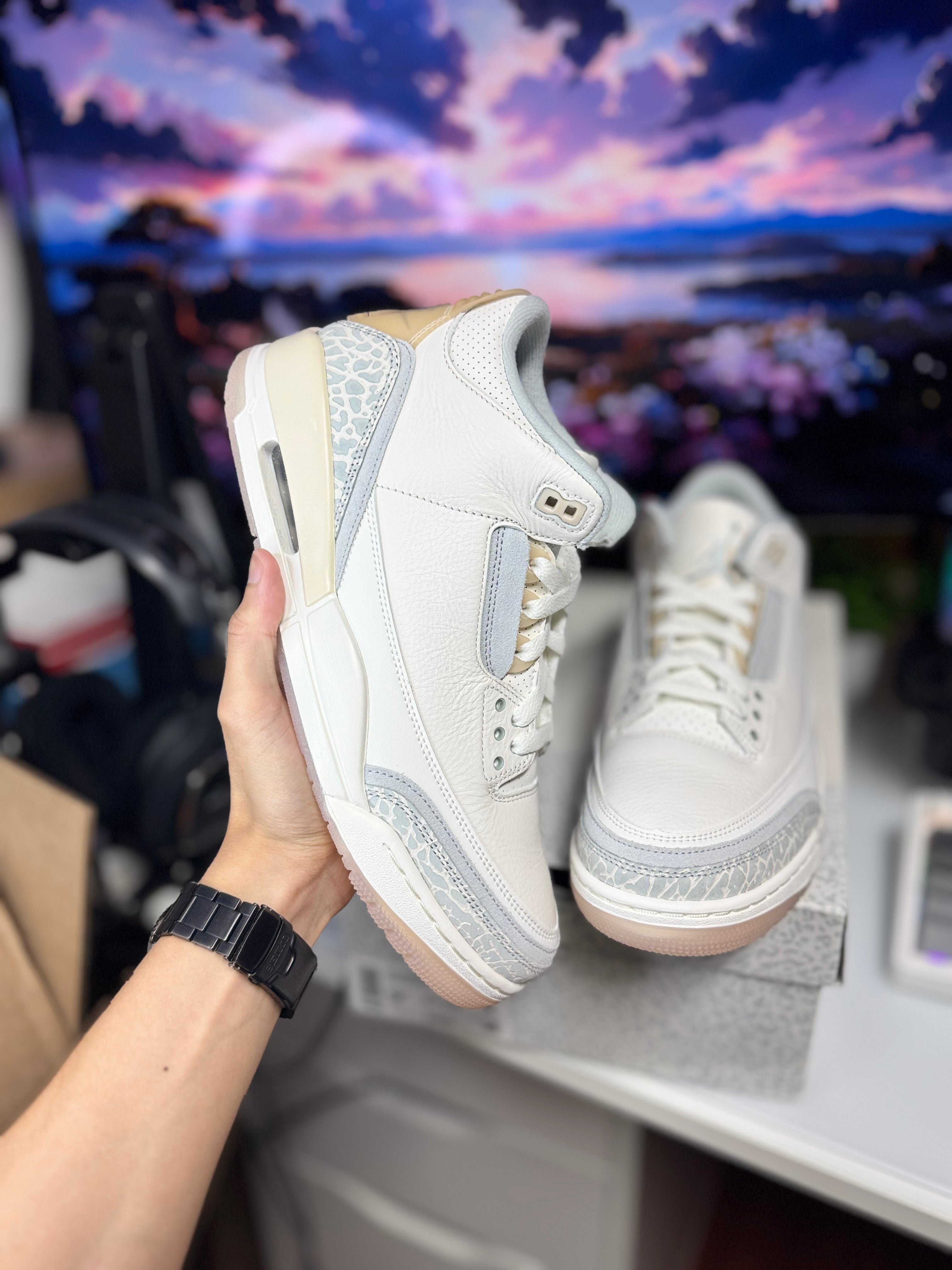"Craft Ivory" Air Jordan Retro 3
