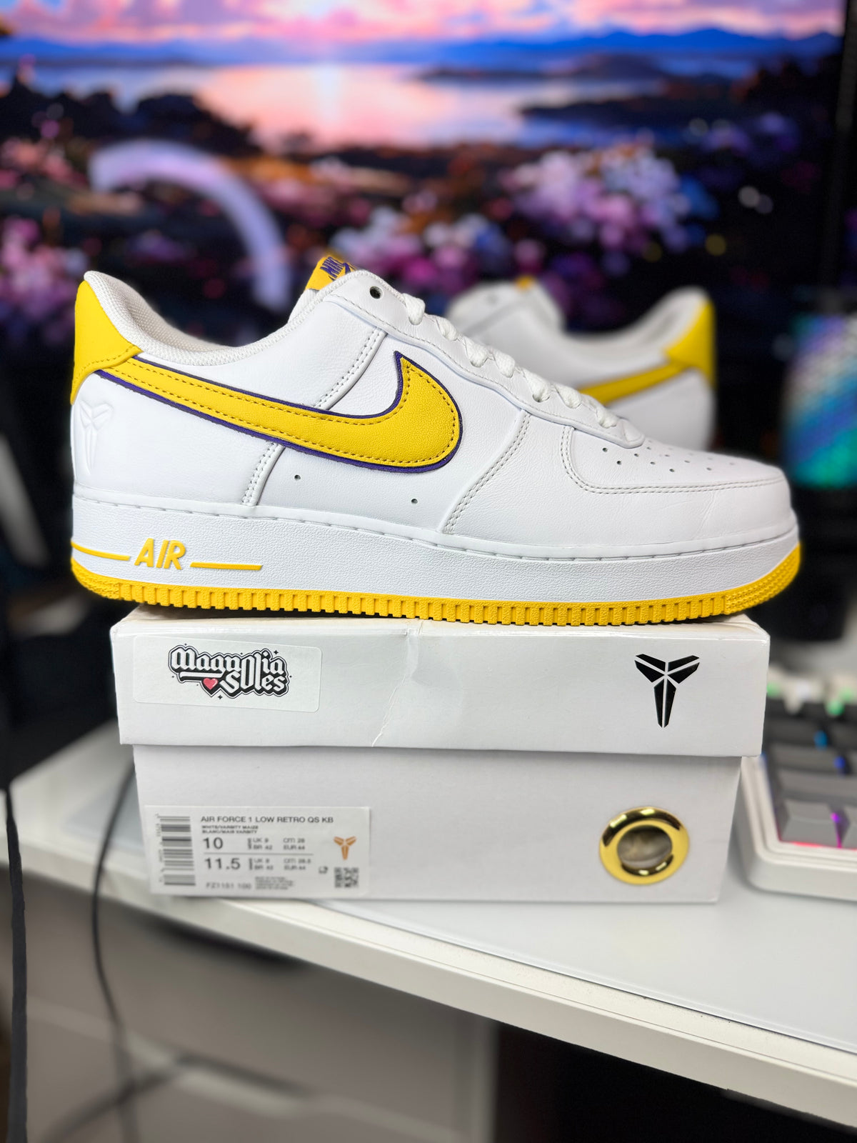 "Lakers Home" Nike Air Force 1 Low Kobe Bryant