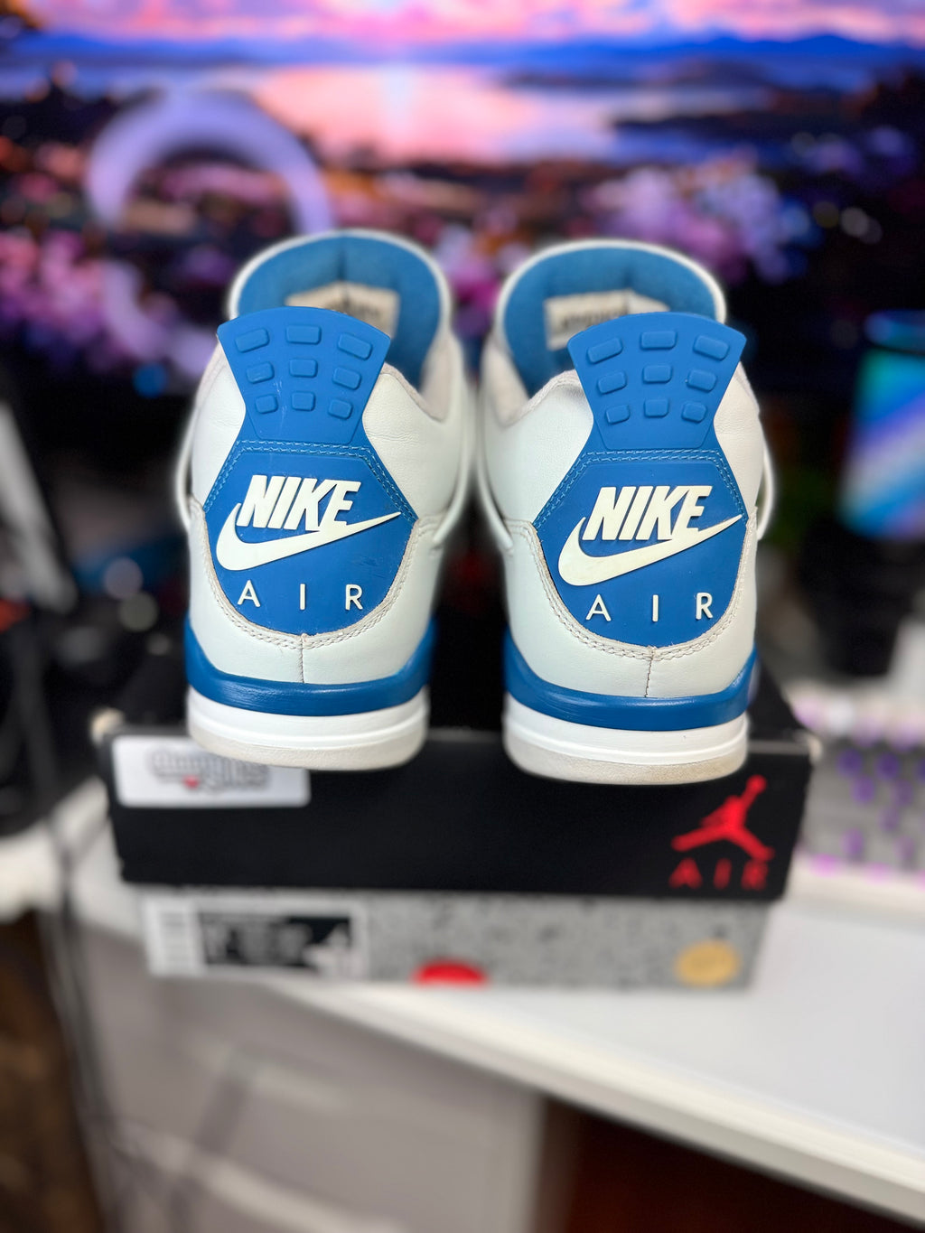 "Industrial Blue" Air Jordan Retro 4