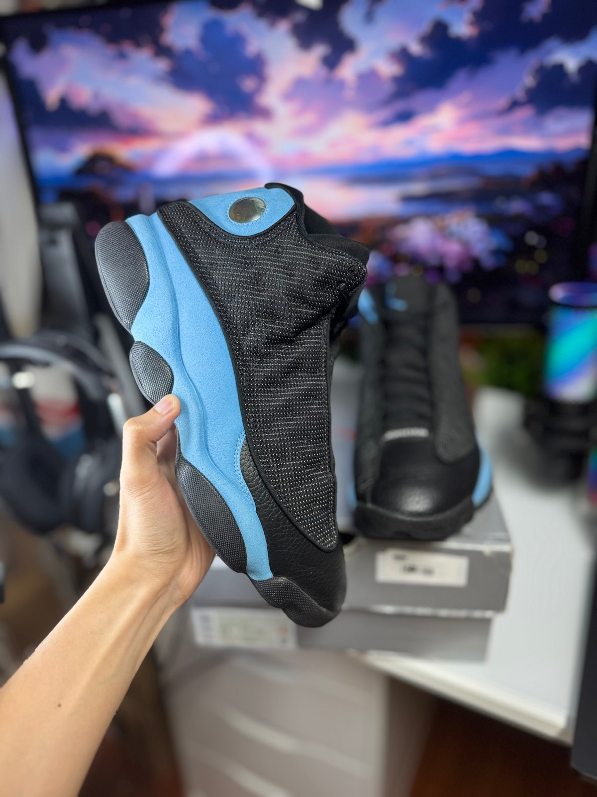 "University Blue" Air Jordan Retro 13
