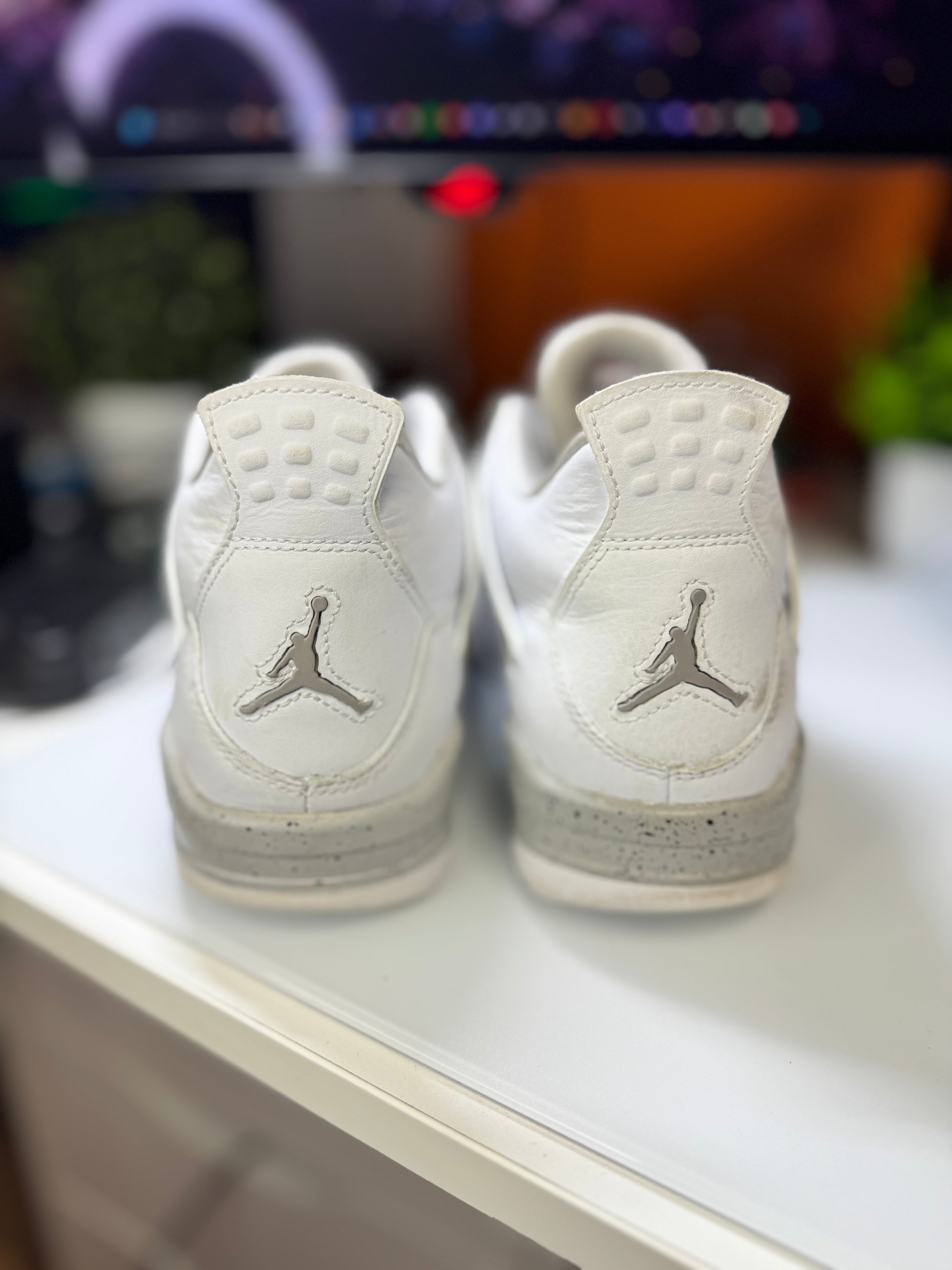 "White Oreo" Air Jordan Retro 4 (GS)