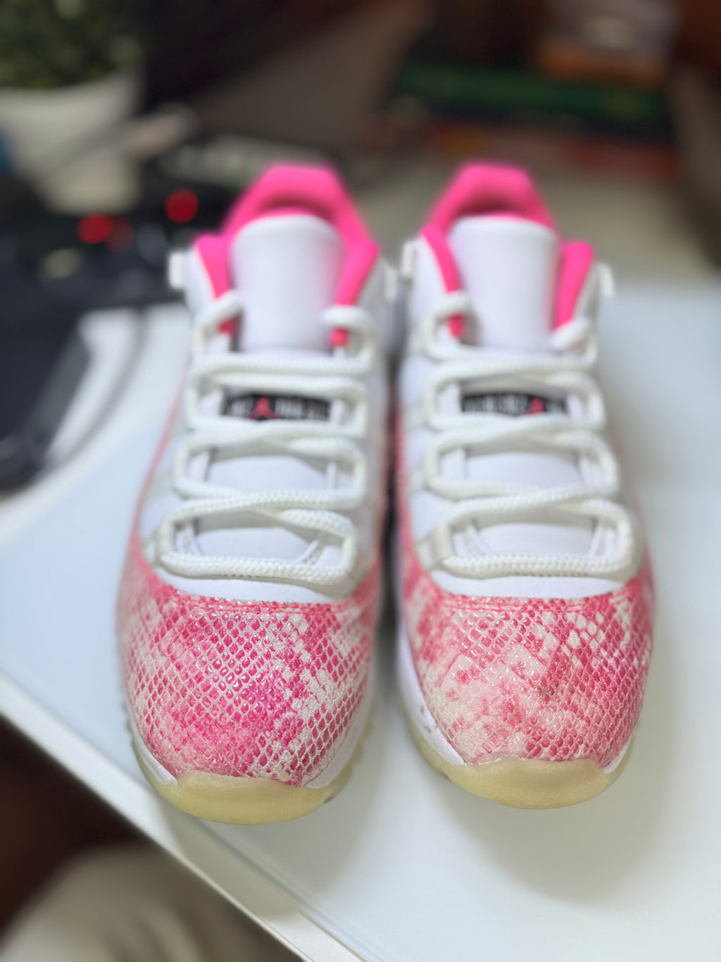 "Pink Snakeskin" AIr Jordan Retro 11 Low (WMNS)