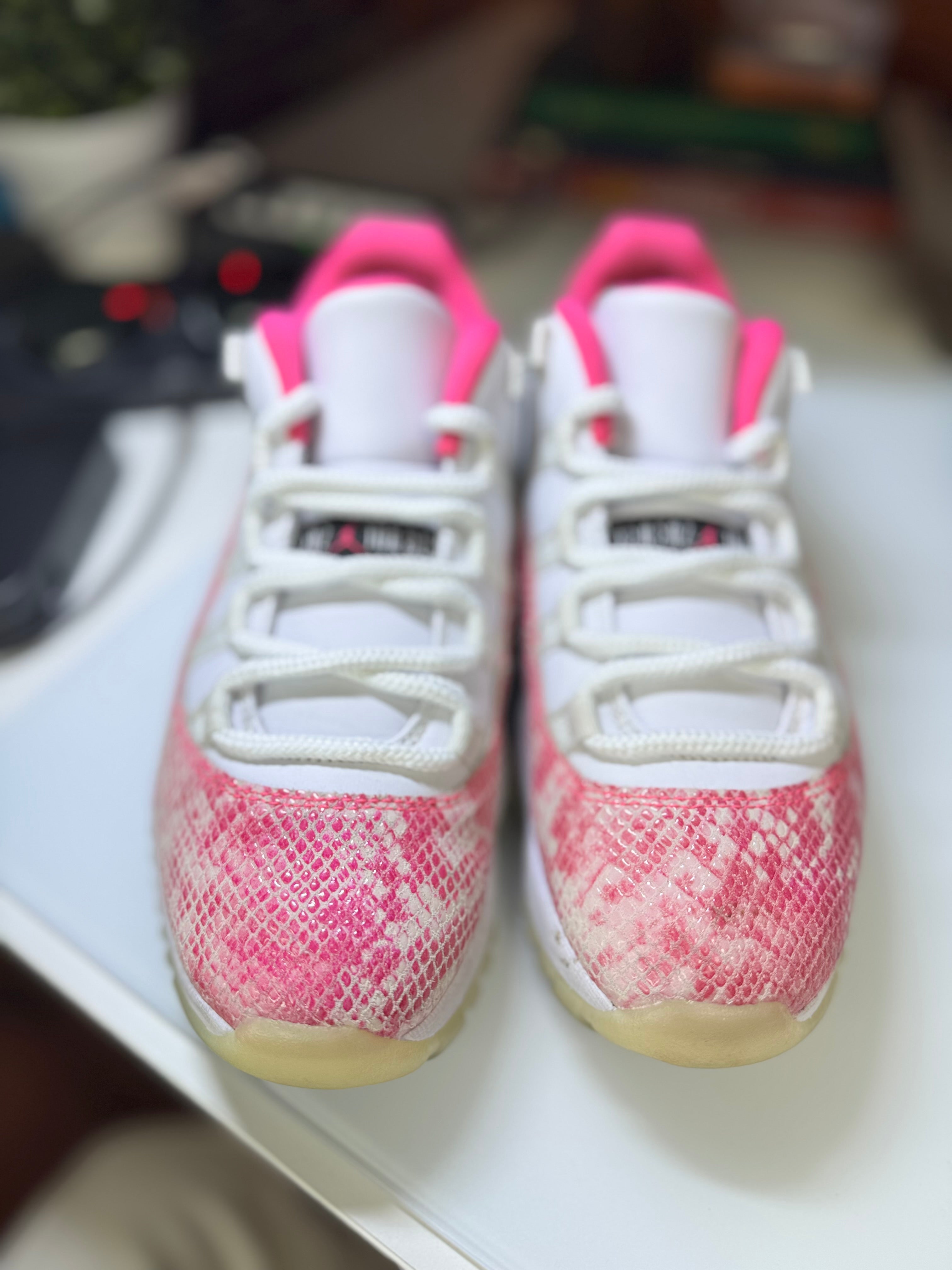 "Pink Snakeskin" AIr Jordan Retro 11 Low (WMNS)