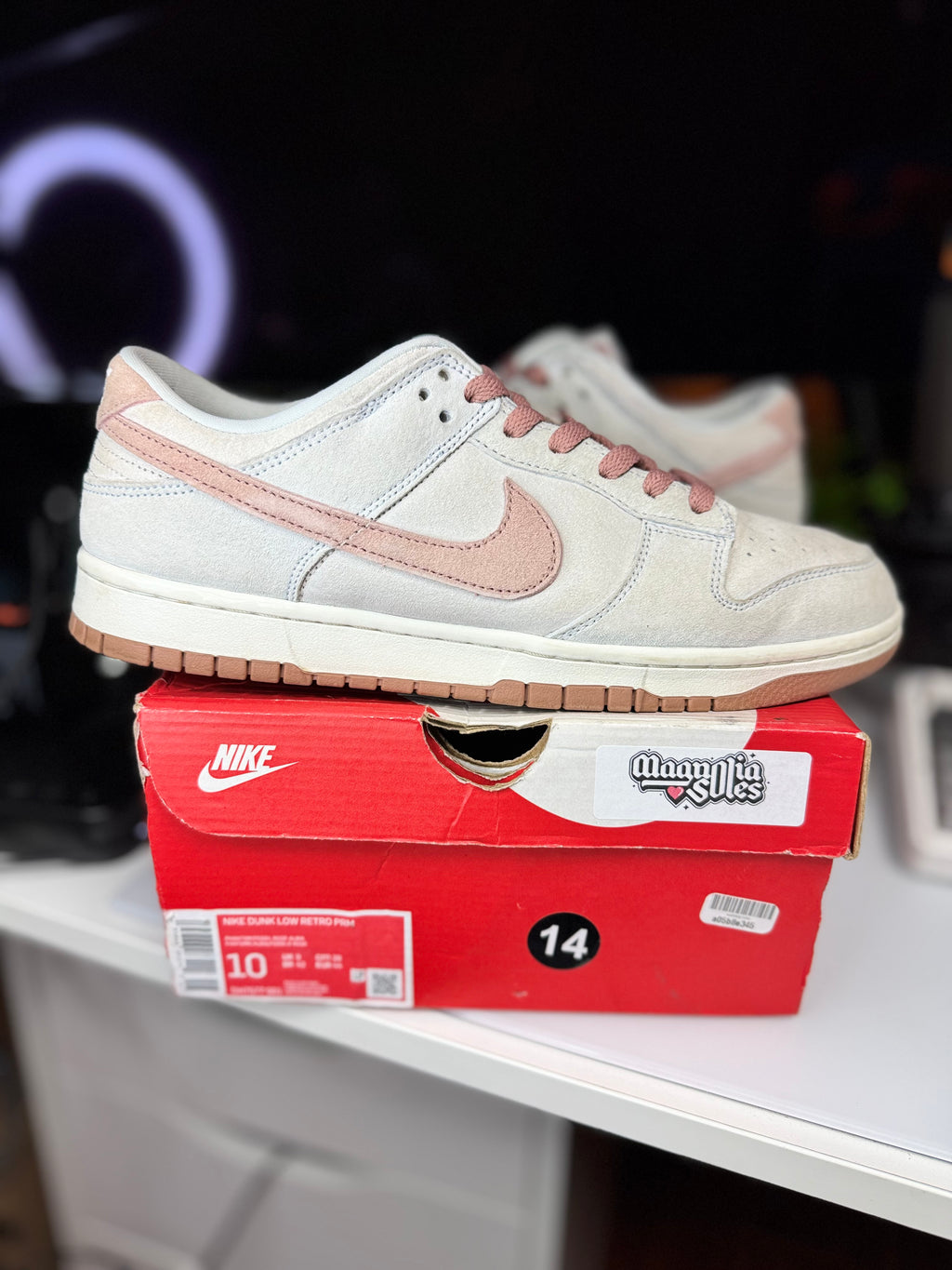 "Fossil Rose" Nike Dunk Low