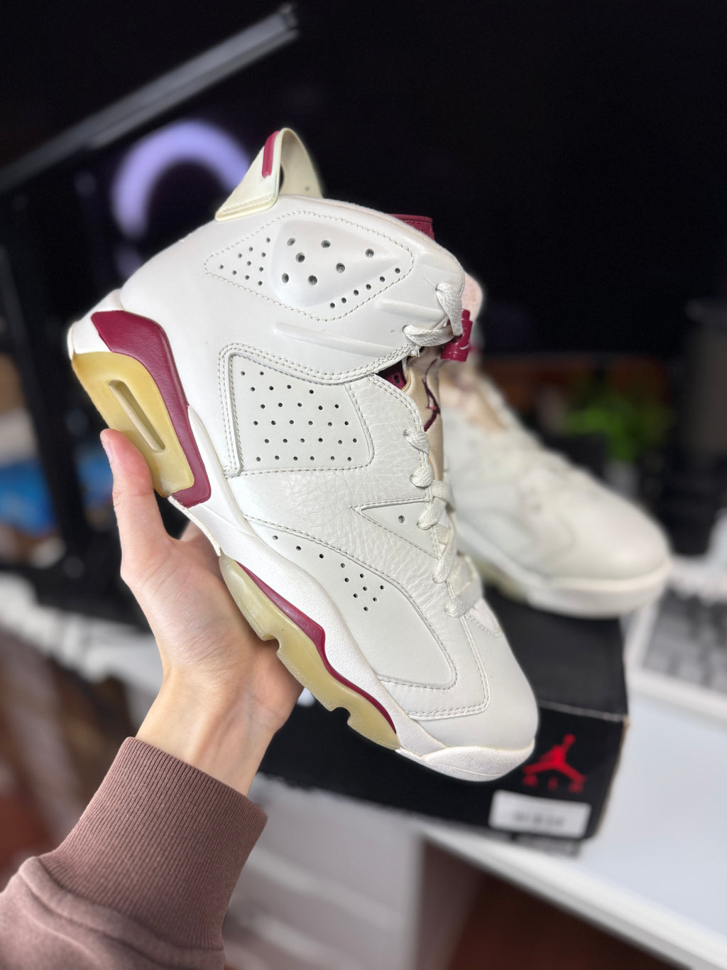 "Maroon" Air Jordan Retro 6